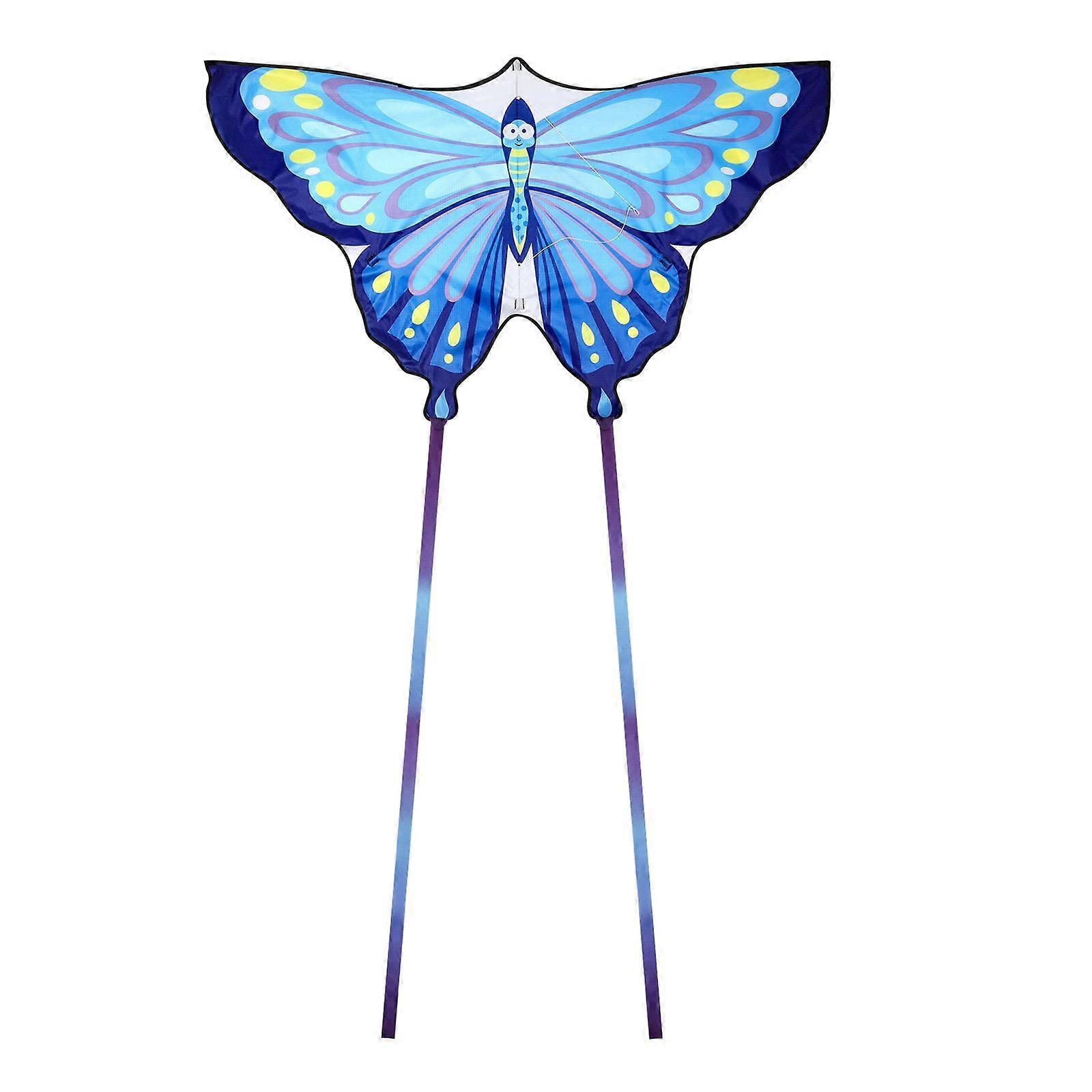 Clispeed Kite Easy to Fly Colorful Kite with Long Tails Awesome Beach and Outdoor Toy for Family (Comes with 100m Kite String)