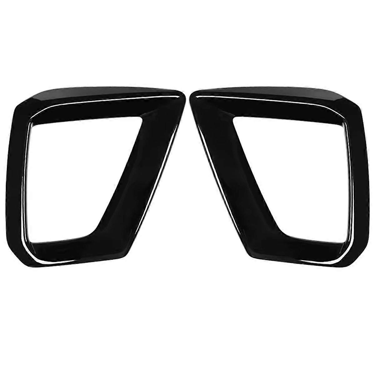 Front Bumper Fog Lamp Frame Decoration Cover Trim for A4 B9