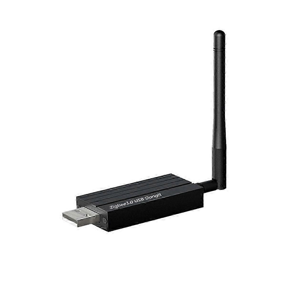 Zigbee 3.0 USB Dongle Multi-Protocol Support Plug & Play for Home Assistant OpenHAB ZigBee 2MQTTBlack SZRH