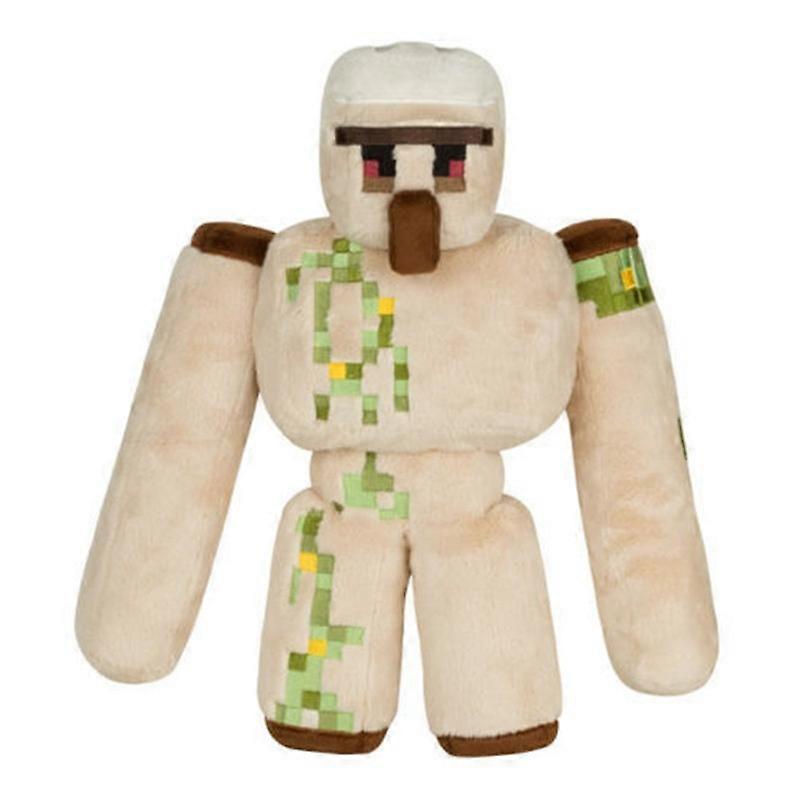 Minecraft Plüschtier-Set, Weihnachtsgeschenk, 36 cm großer Eisengolem