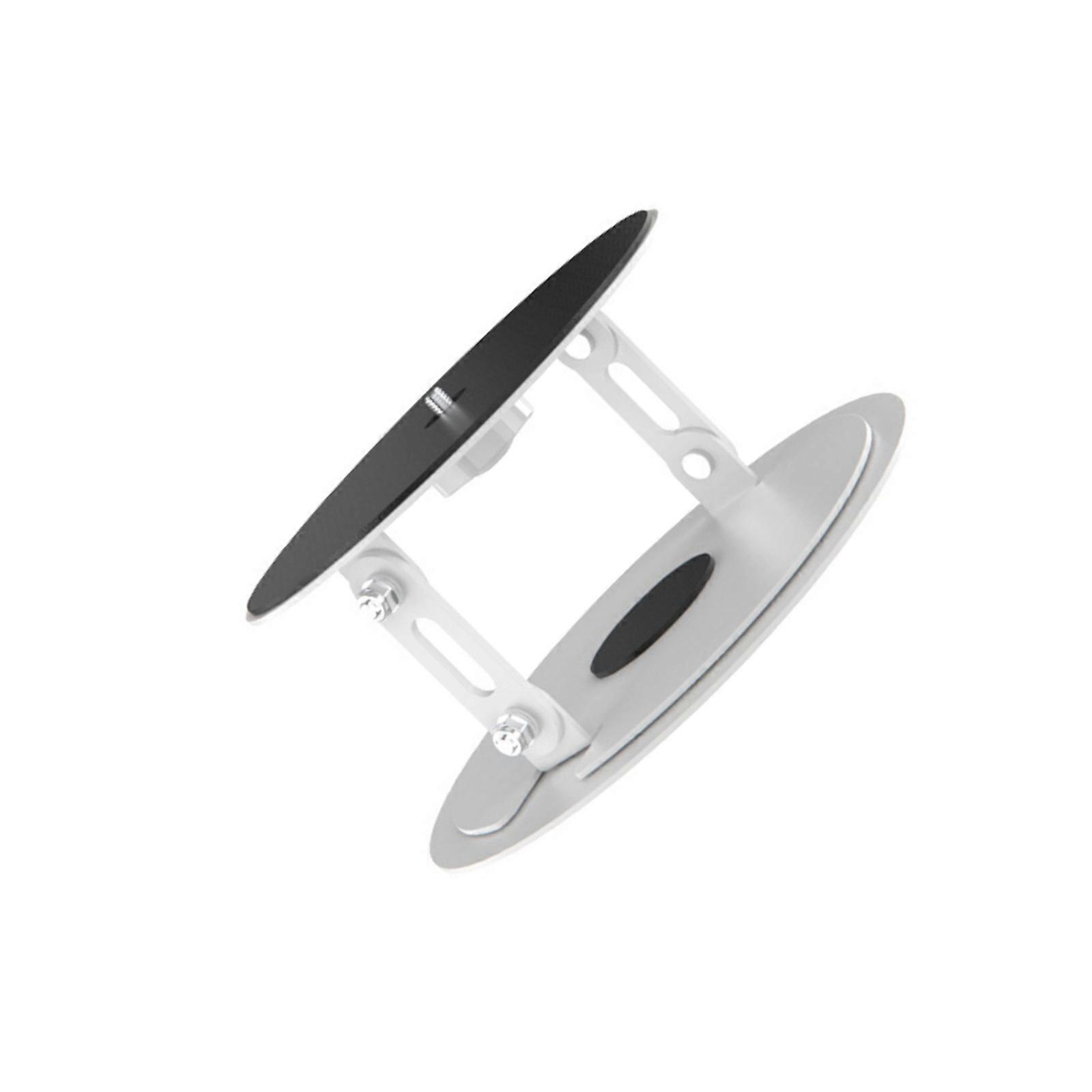 Projector Stand Bracket 360 Degree Rotating Base Multi Position Projection 1/4 Screw Supports 10kg Carbon Steel Build  White