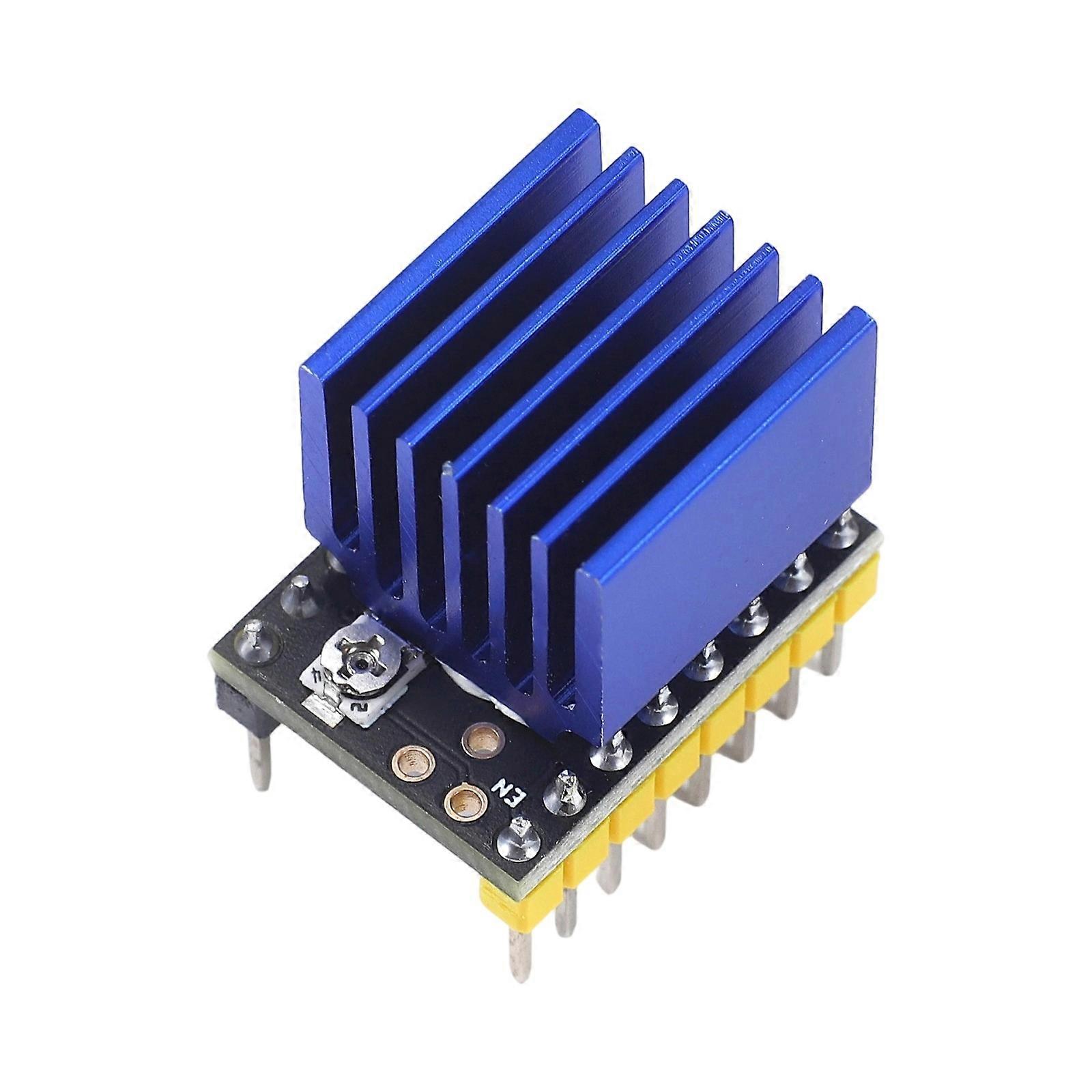 Precisions Stepper Driver Module For 3D Printers 256 Microstep Resolution Automatic Thermals Protections System Multicolor