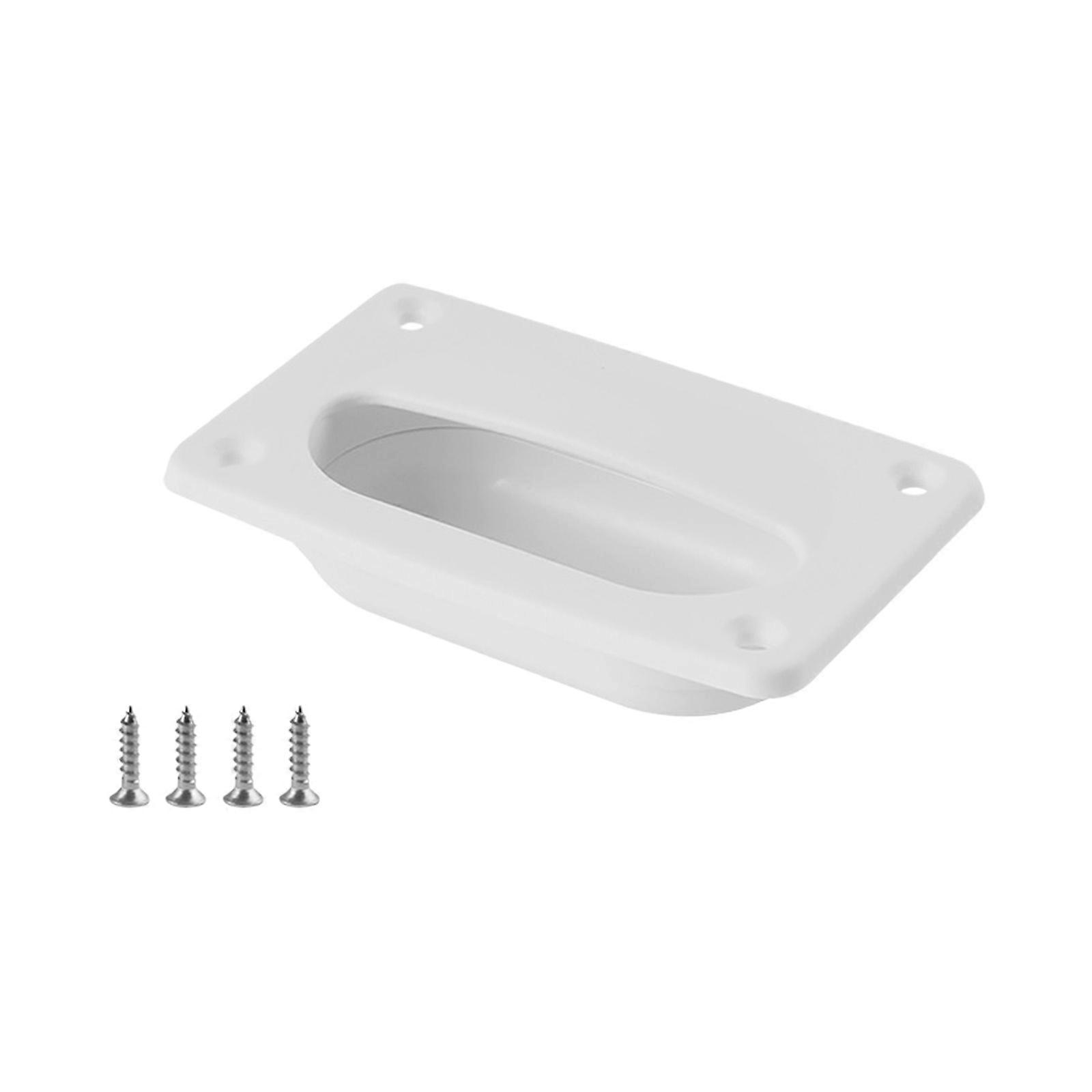 Non Corrosive ABS Snap Lock Fastener Strong Boat Deck Latches for Secure Vessel Flooring In Harsh Marine Conditions  White