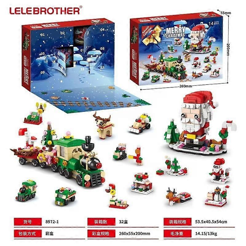 Christmas Countdown  24 Advent Calendar, Blind Boxy483