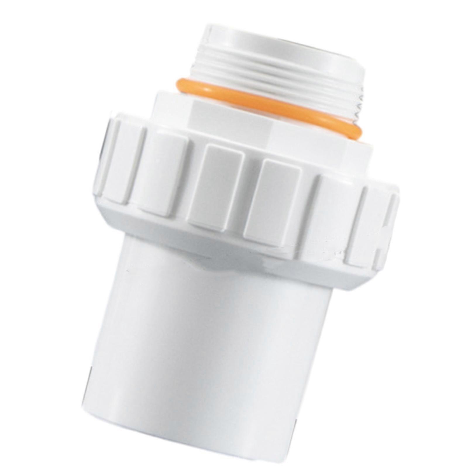 Water Hose Fitting Pool Filter Hose Connectors Sand Filter Pump Hose Adapter Swimming Pool Filter Parts Enduring  White 2 Inches