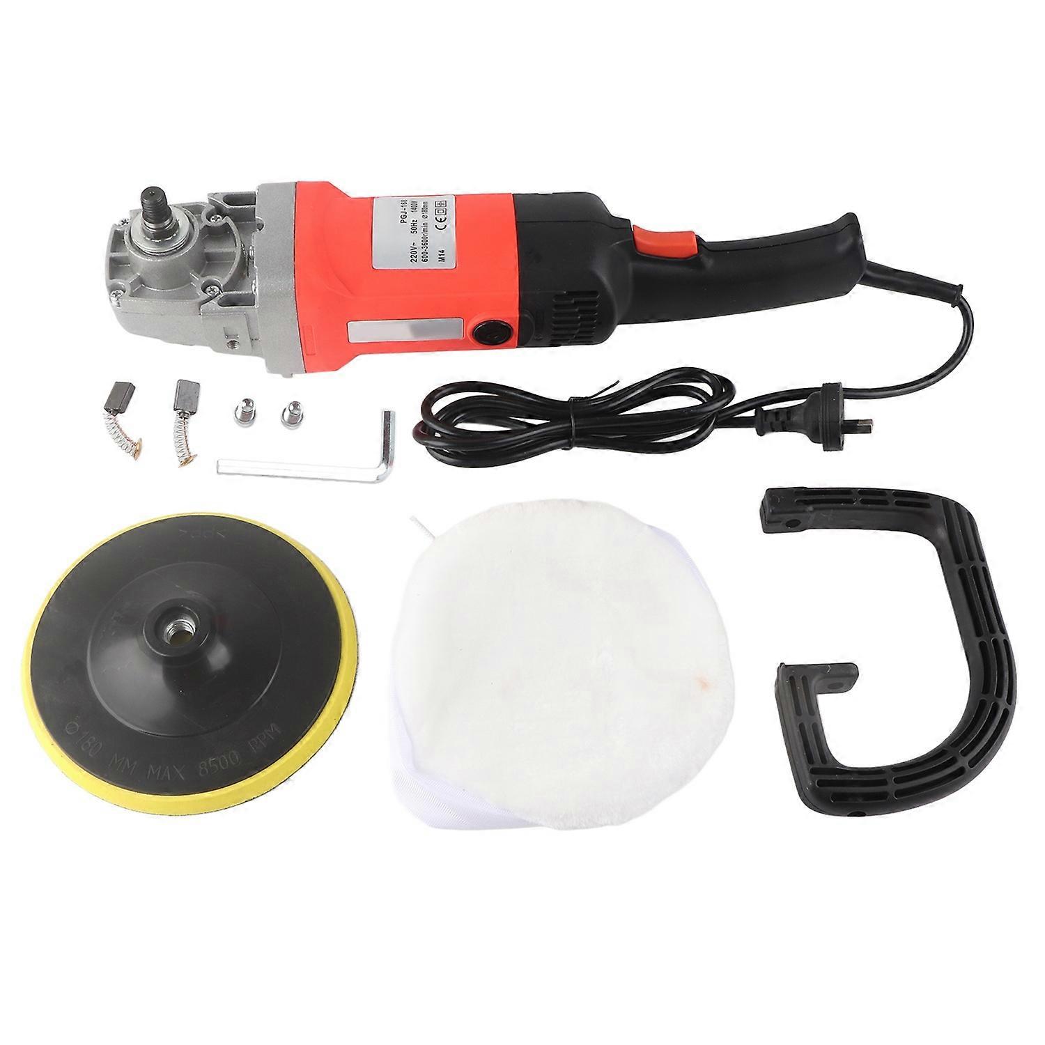 7'' Electric 8 Variable Speed Car Polisher Polishing Machine Buffer Waxer Sander