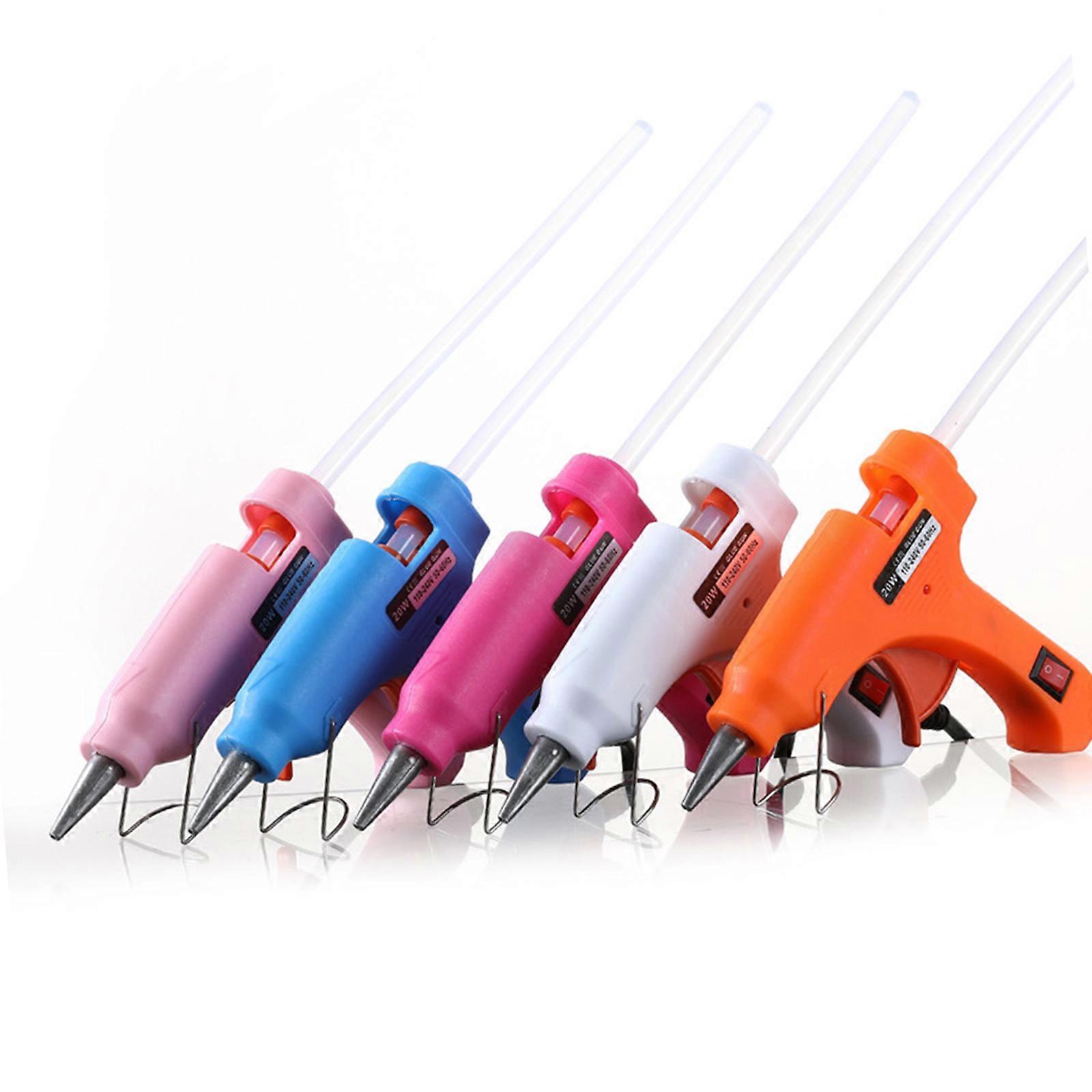 Easy to Use Safety Hot Glues Device 20W Fast Preheating Hot Glues Device For School Art Craft Project and Home Repairs Multicolor