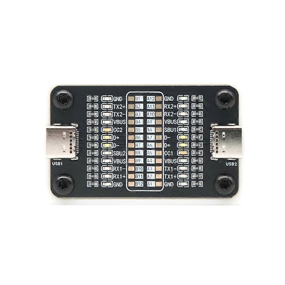 Dual-Ended Type-C Fast Charging Cable Test Board for IOS and Android Phones Testing USB 3.1
