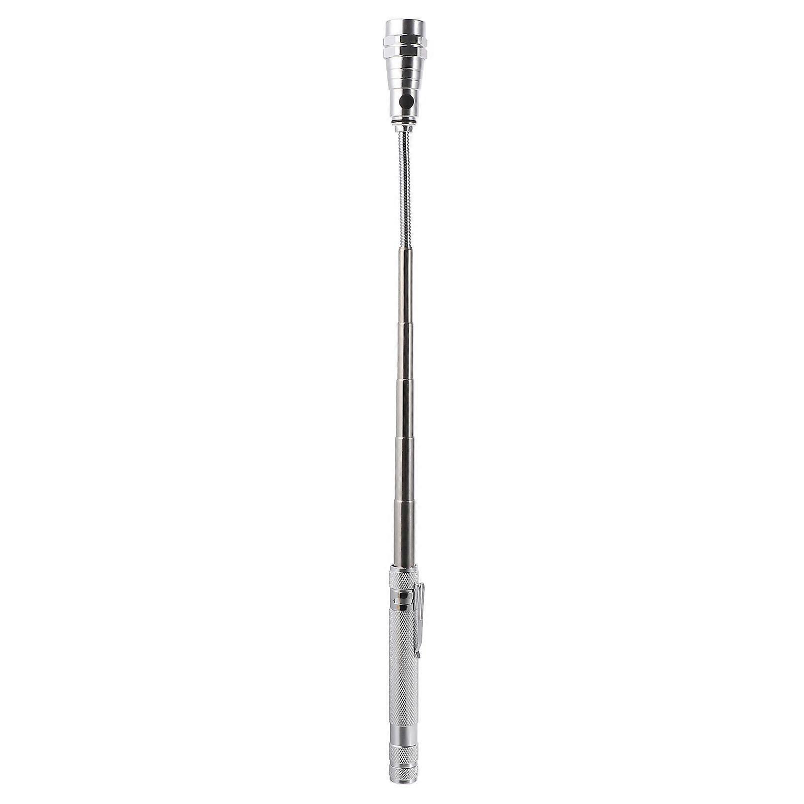 Telescopic Magnet Flashlight Magnetic Pickup Tool for Lighting with LED Light