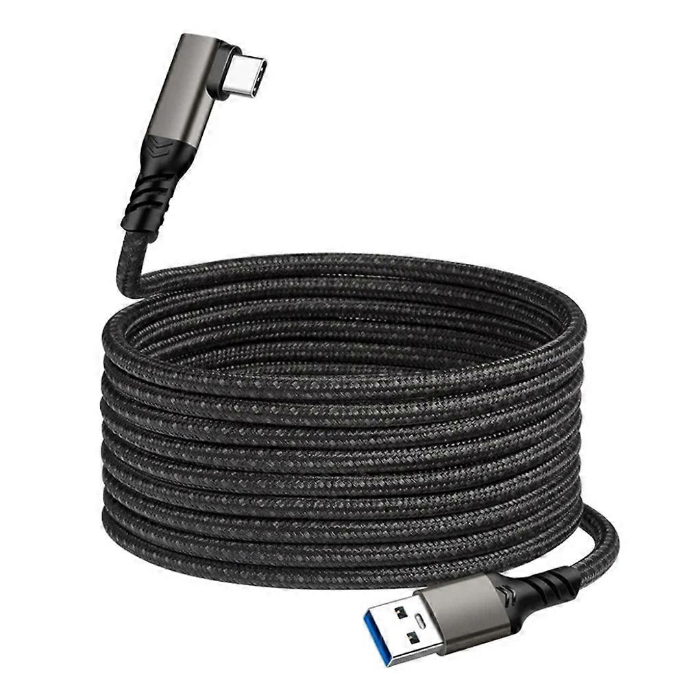 Link Cable for Quest 2 VR USB 3.2 Quick Charge Cables Data Transfer Fast Charges VR Headset Accessories,1 Meter