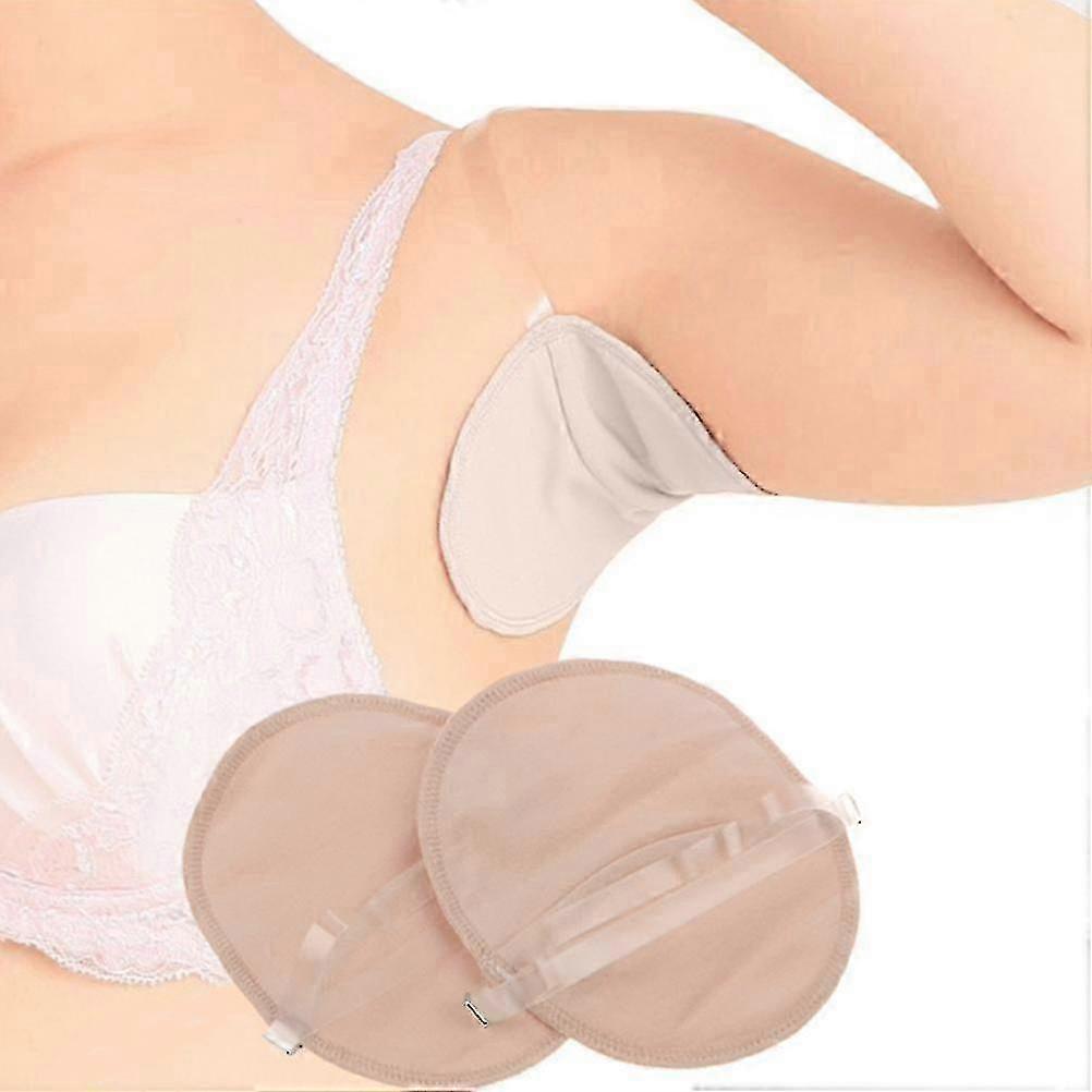 2025 1pair Underarm Sweat Shield Pad Washable Armpit Absorbing Sweat Guards Strap