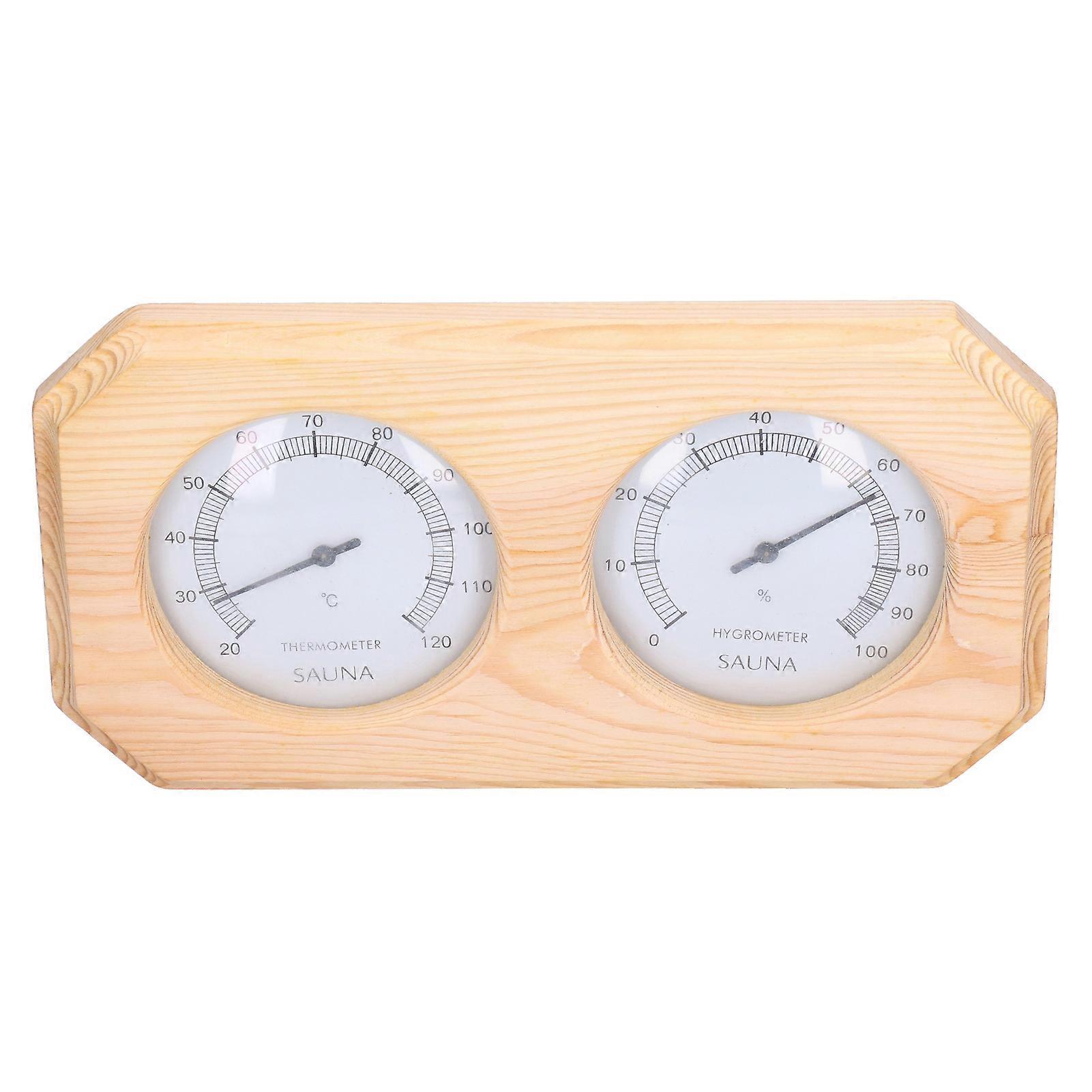 Thermohygrometer Pointer Dial Accurate Temperature and Humidity Detection Accessories for Gym Sauna Home
