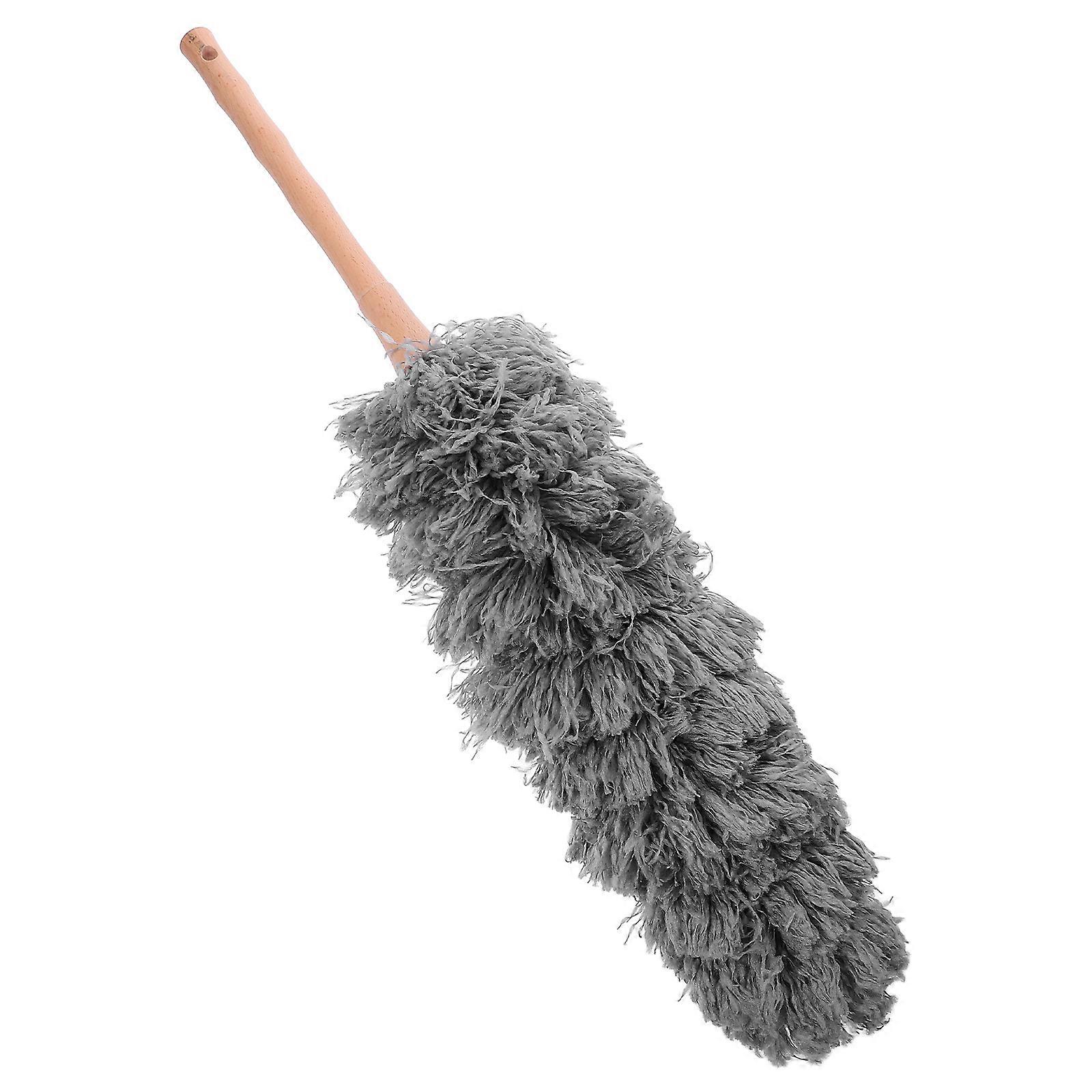 Handheld Car Duster Brush for Dust Cleaning in Grey
