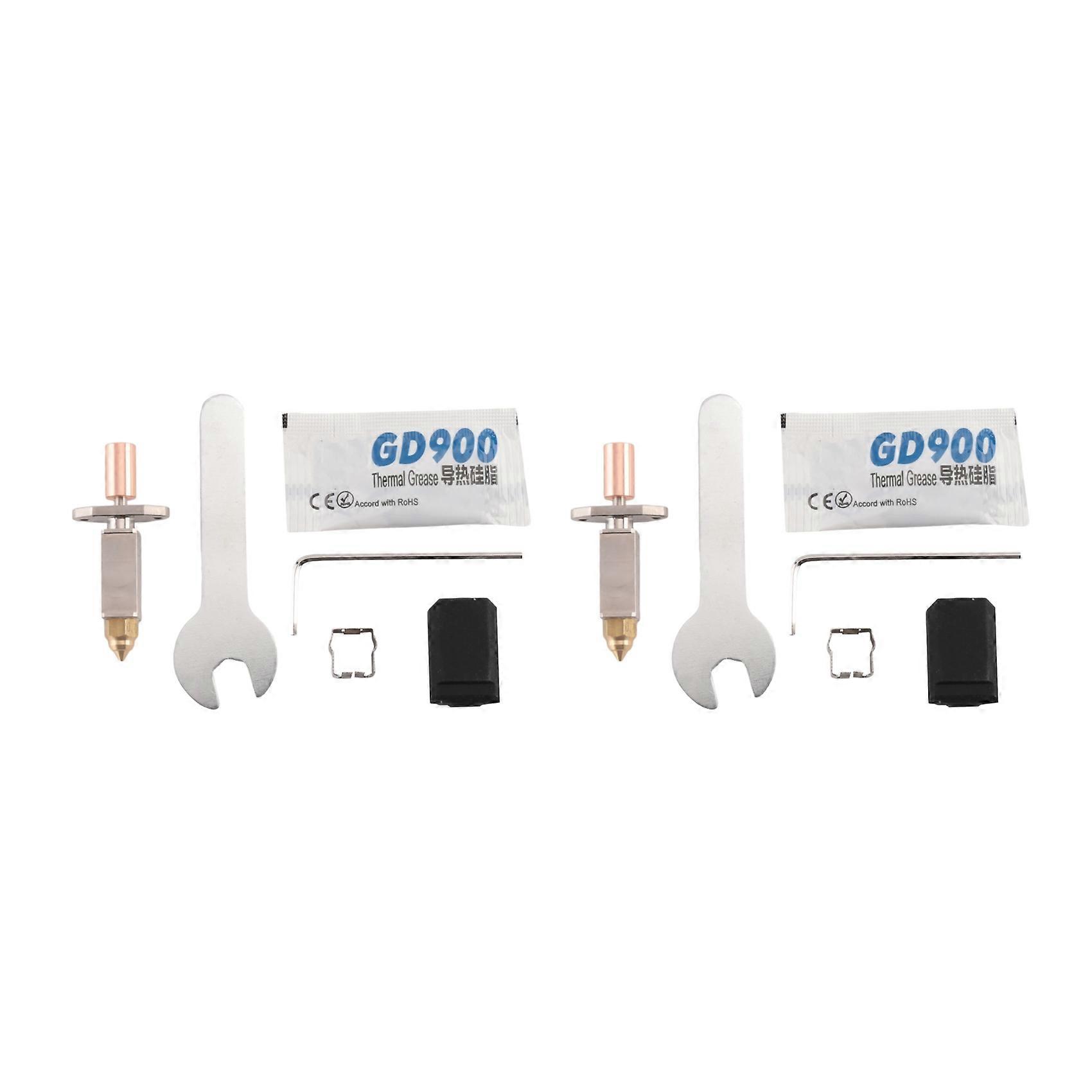 2X CHCB-OT Hotend Updated KIT K1 HOTEND for Sprite Extruder Creality K1 3D Printer Creality K1 Max CR-M4 Printer(B)