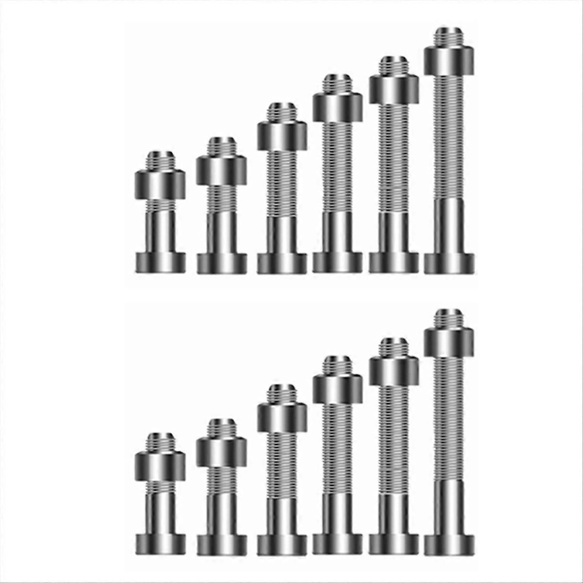 12PCS Mounting Screws M2.5 Universal Aluminum Screws Kit