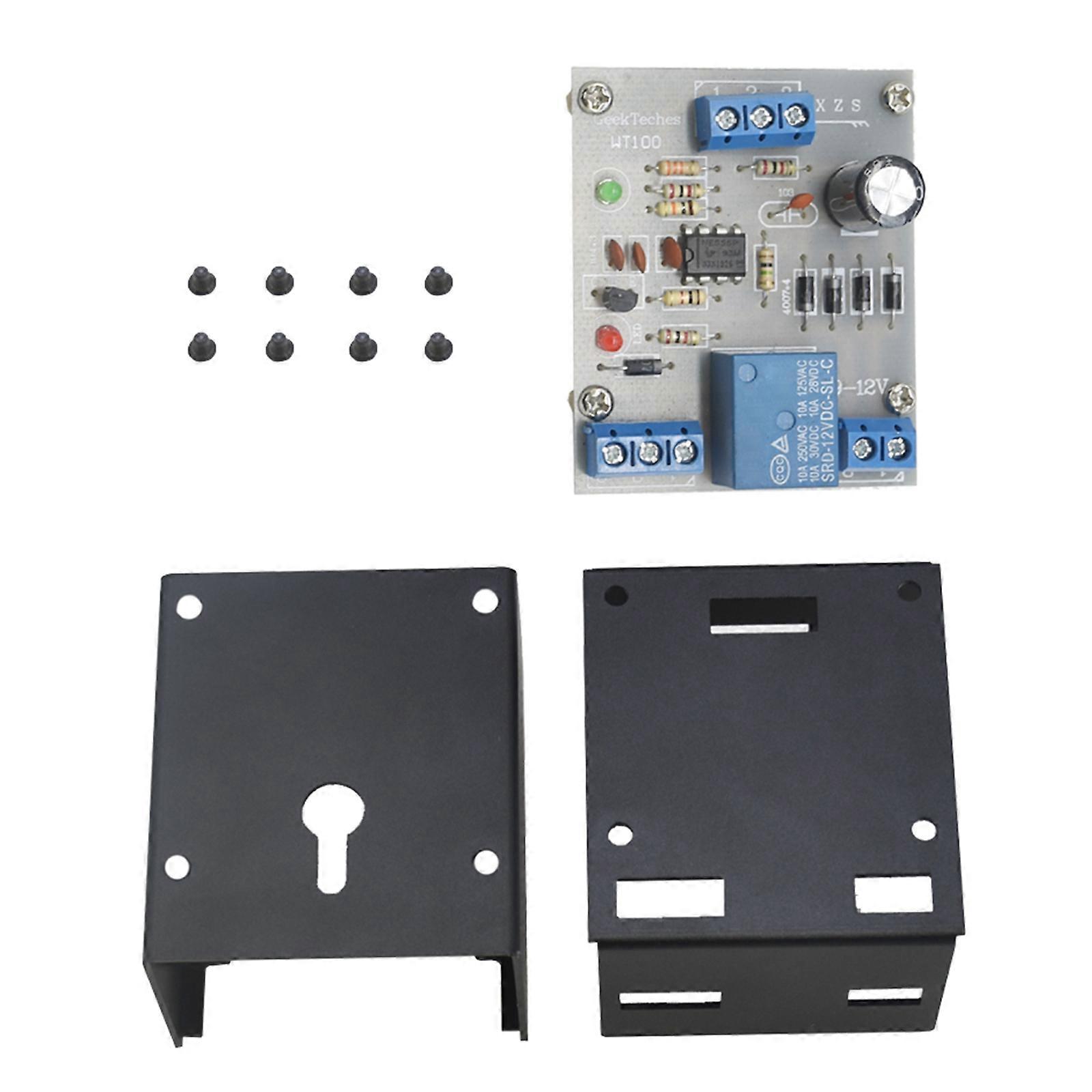 12V Water Level Detection Sensors Module Liquid Level Controller Sensors Module Water Control Module for Computer Multicolor