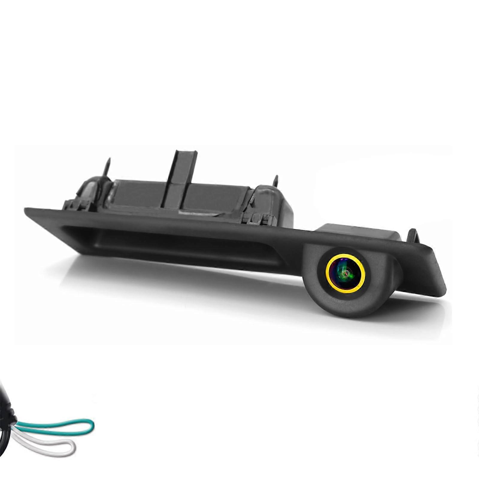 Backup Camera HD 720P Trunk Handle Waterproof Rear View for BMW F30 F10 F25 3 5 Series X1