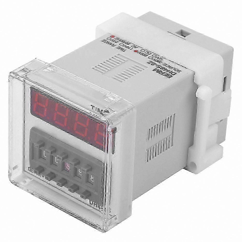 8-Pin Digital Timer Relay with Display for Delay Control, 220V Timing Solution
