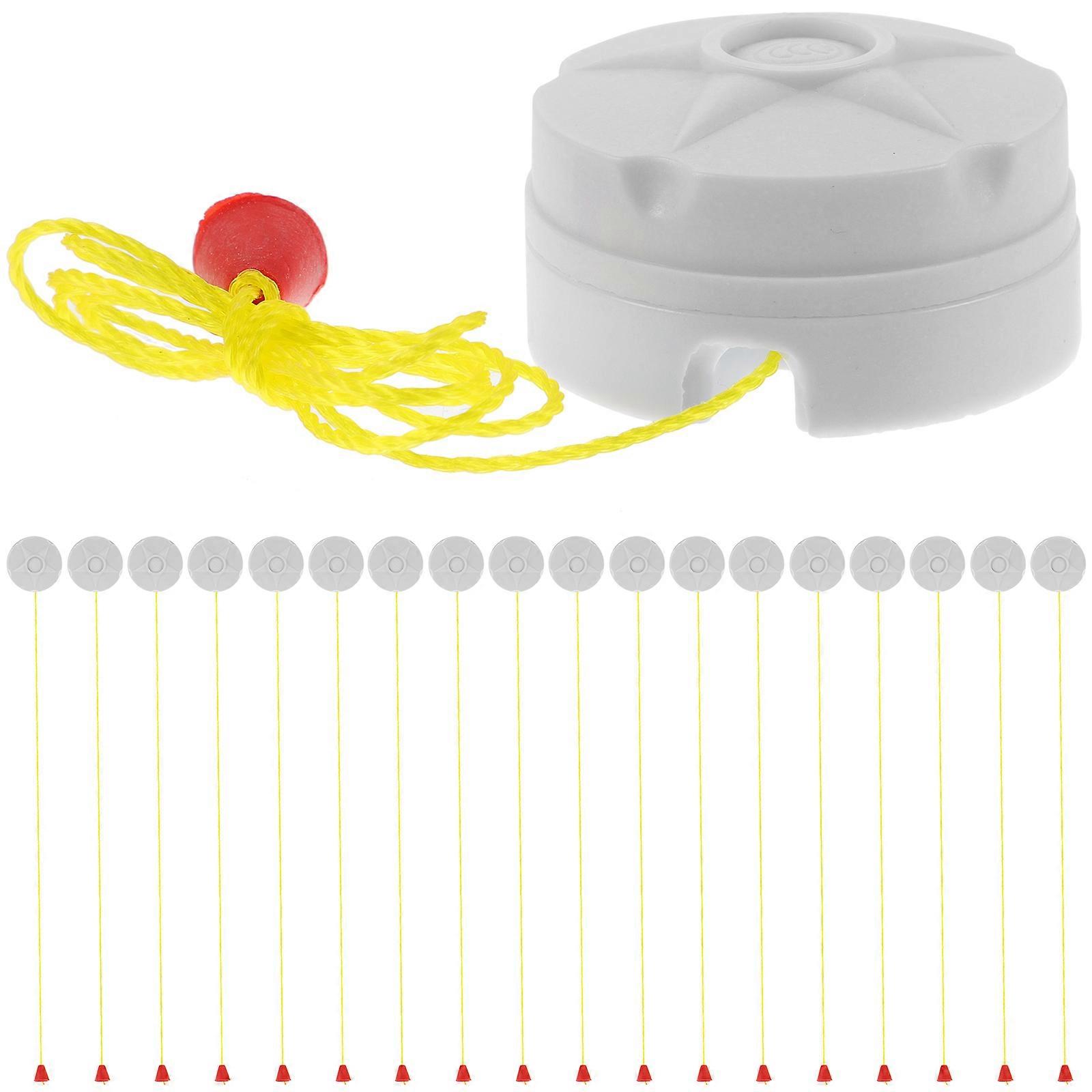 Assorted Color Ceiling Fan Pull Switch for Light Pull Chain 20Pcs Pack