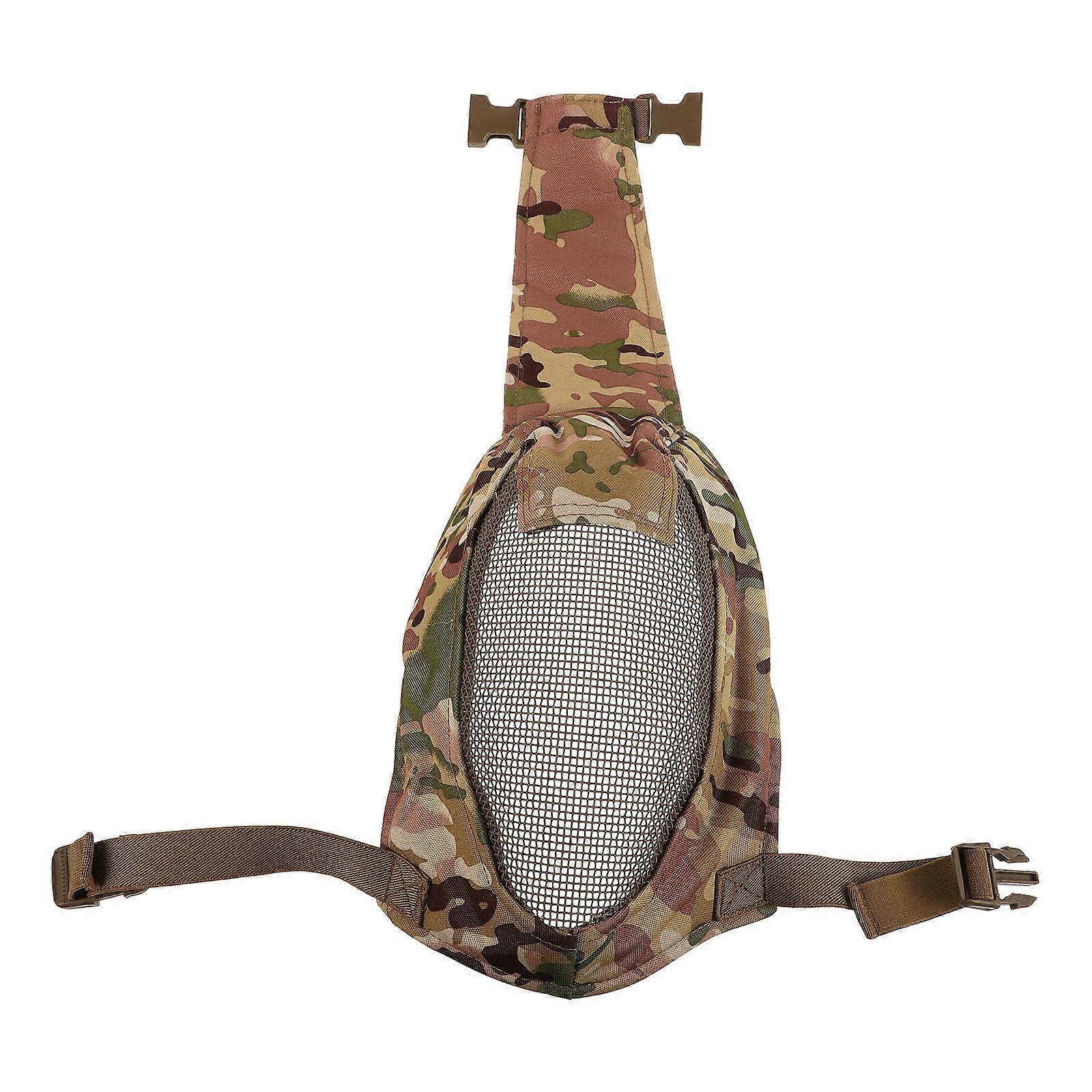 Full Face Steel Mesh Mask for Protective Use Offering Impact Resistance