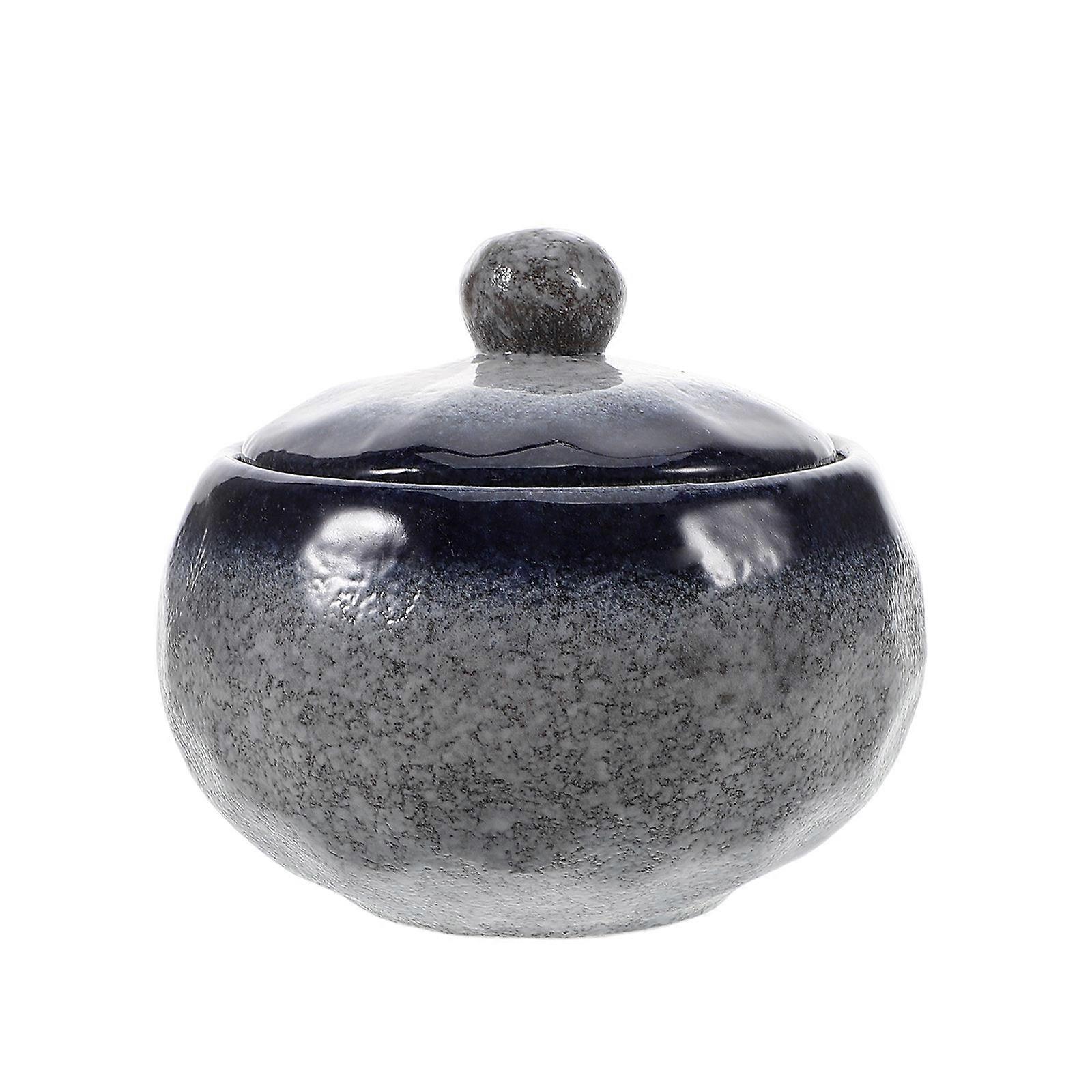 Japanese Ceramic Stew Pot for Cooking Soup with Lid Single Serving