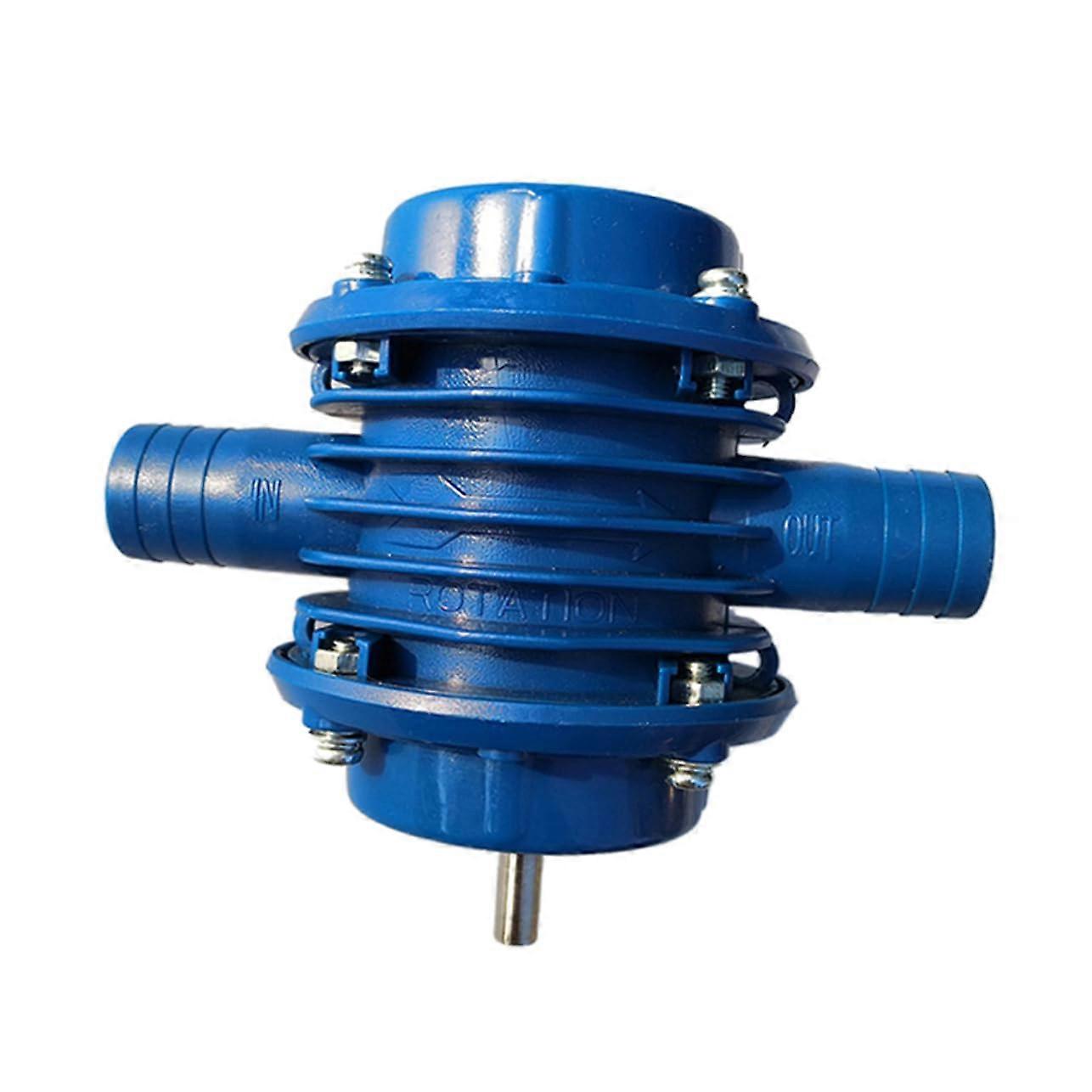 Flow Self Priming Water Pump Mini Centrifugal Pump with LeakProof Durable Plastic for Drill