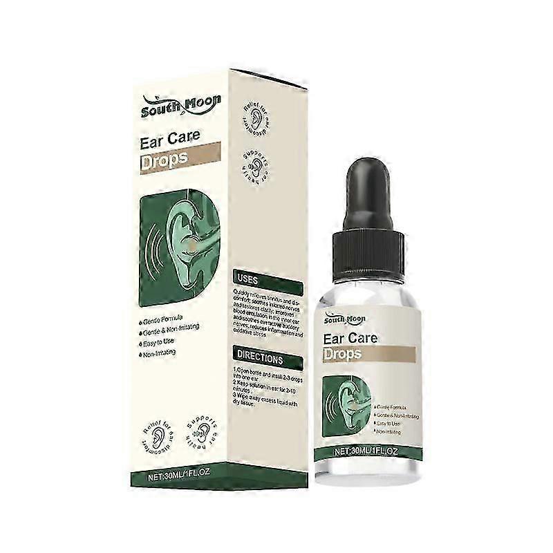 Ear Care Drops for Ringing Ears, Gentle Formula Ear Drop with Natural Botanical Extracts for Tinnitus Relief 2025