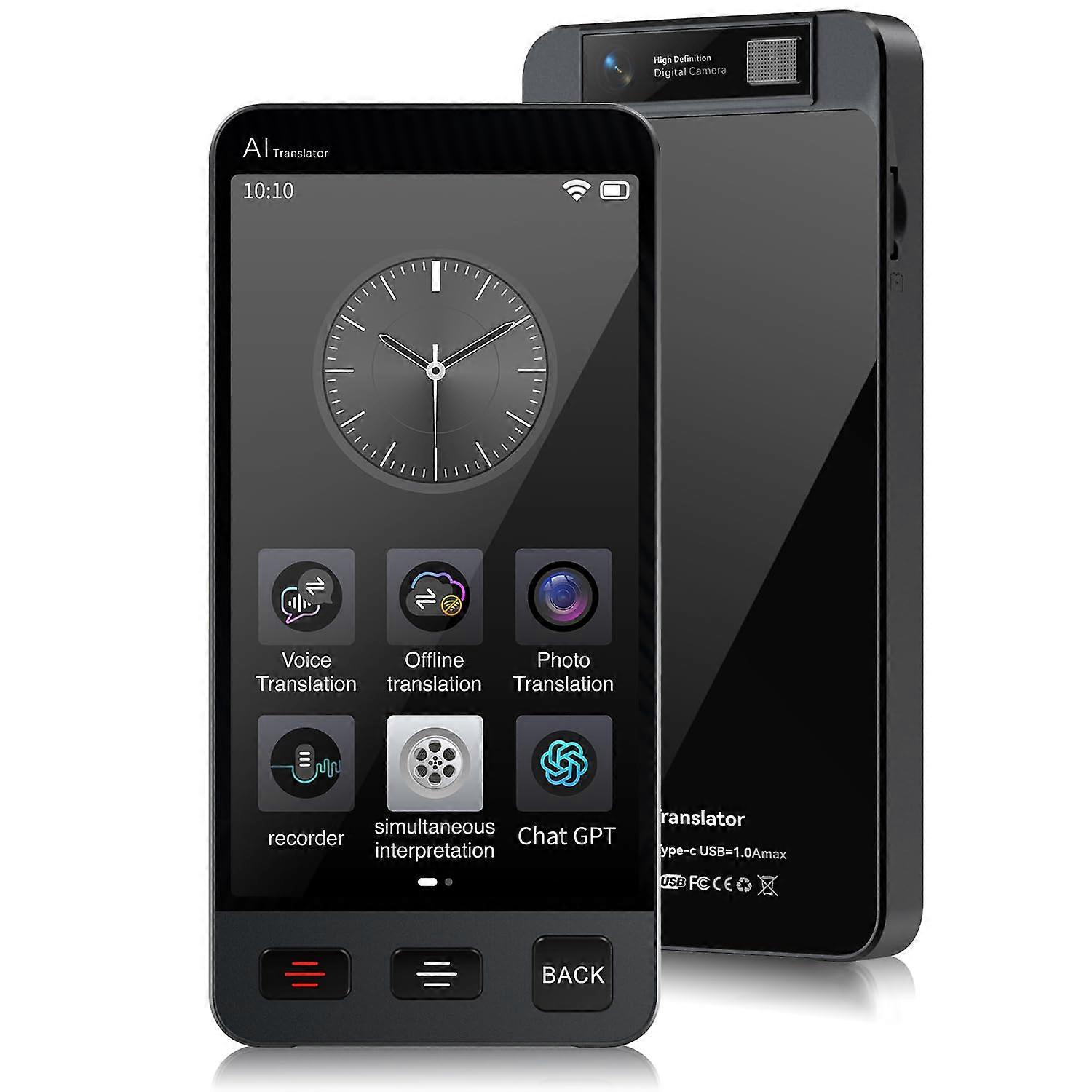 Offline Language Translator Device with AI Voice Translation, 142 Languages, TwoWay Instant Travel Business