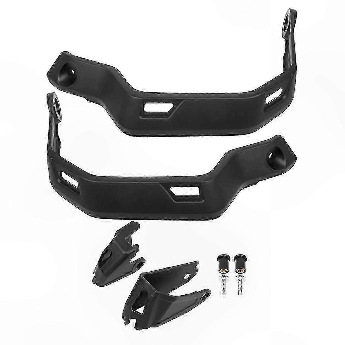 Universal Motorcycle Handguard Handlebar Bracket Windshield Protector for Adventure Bikes