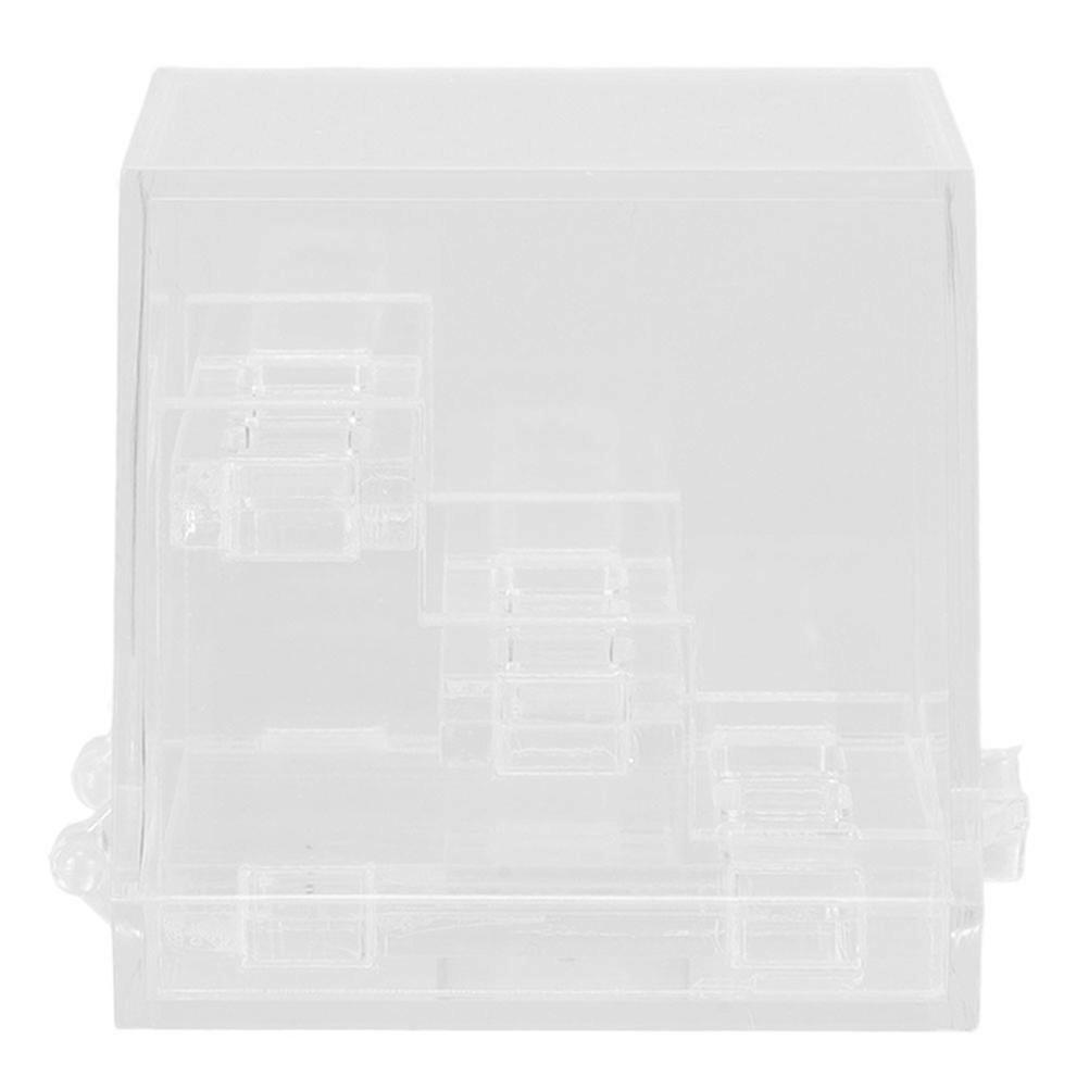 Clear Acrylic Display Box for Gemstones Rocks and Crafts with Transparent Lid Easy to Clean Storage Case