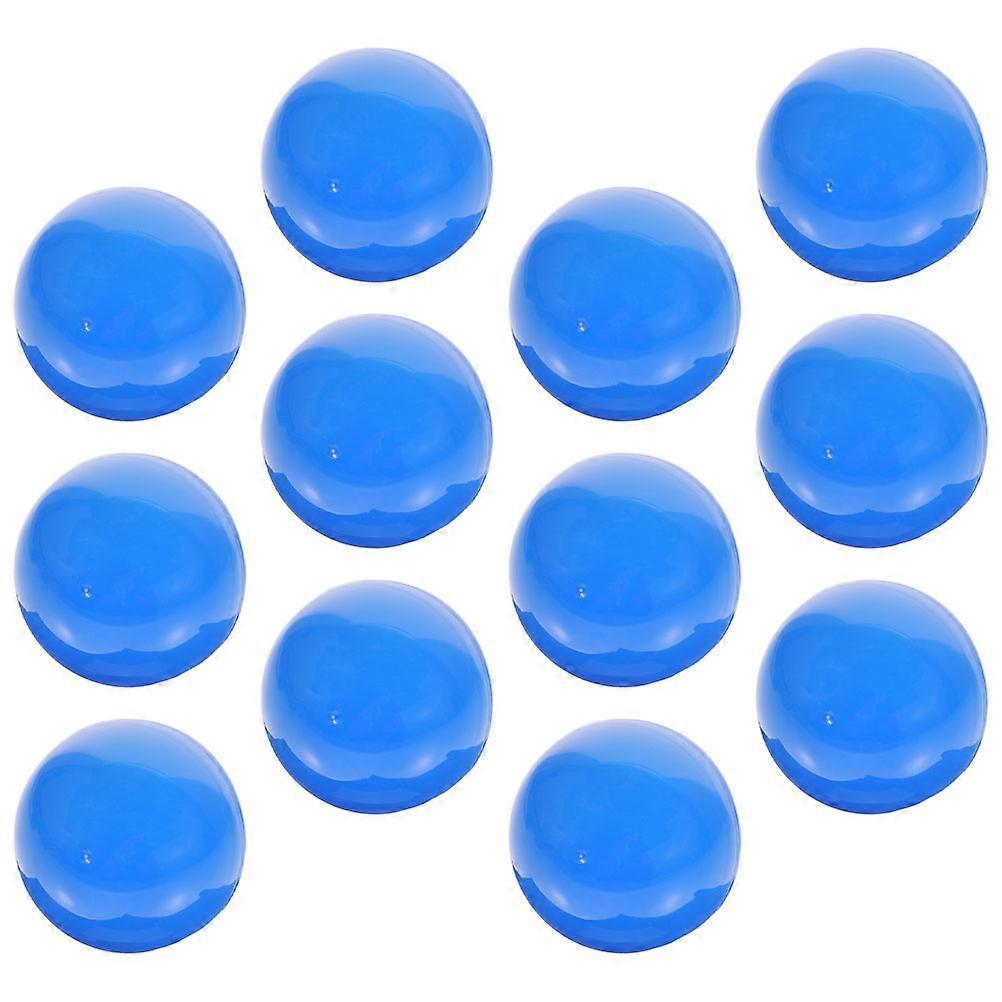 Blue Plastic Balls for Party Games 12Pcs Openable Raffle Balls