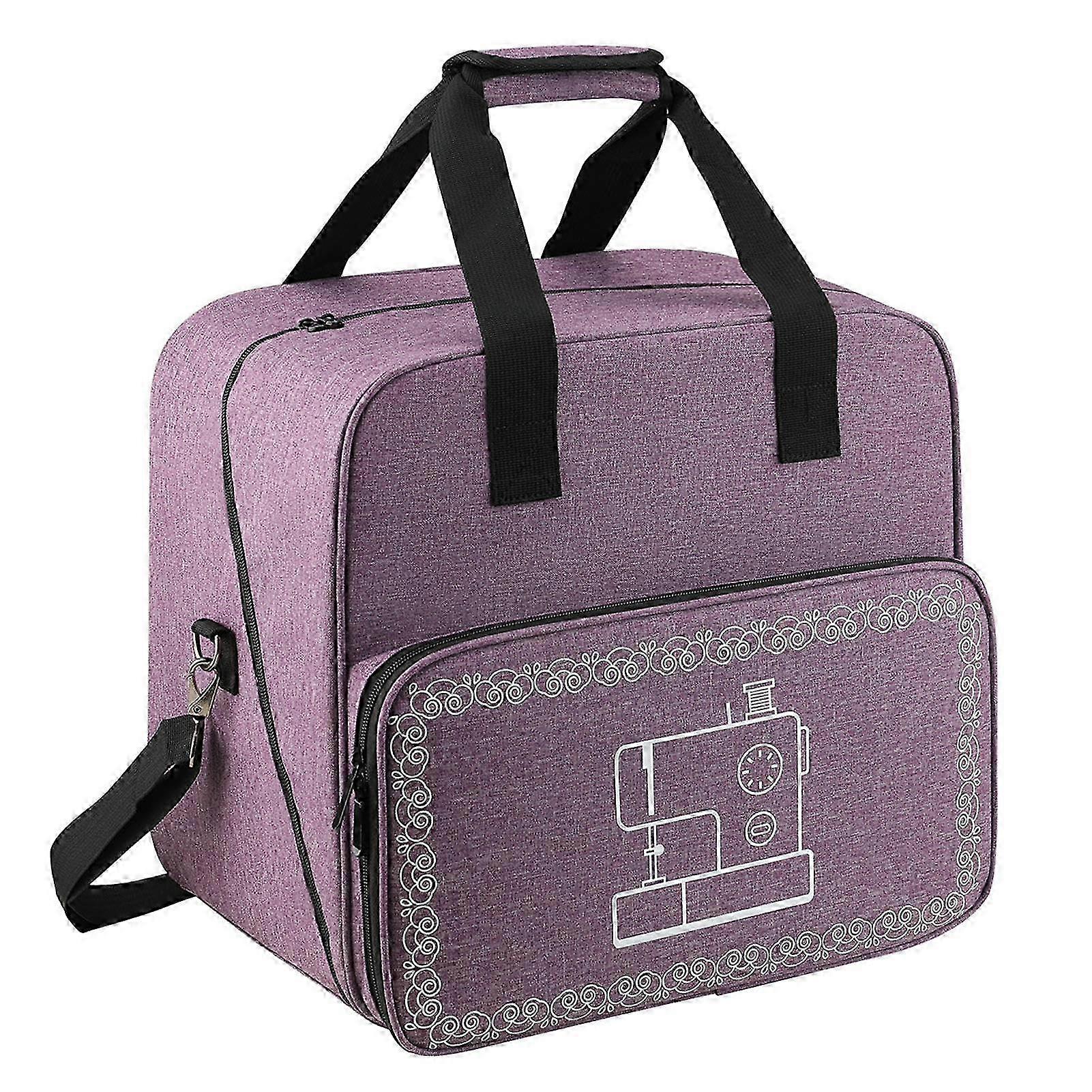 Sewing Machine Carry Bag with Multiple Pockets, Gray Ref: 7074 26s