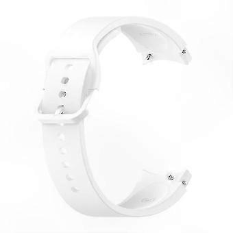 Silicone Watch Band 20mm Replacement Strap for Galaxy Watch 4/Watch 3/Wearables-Compatible Soft Durable Wristband