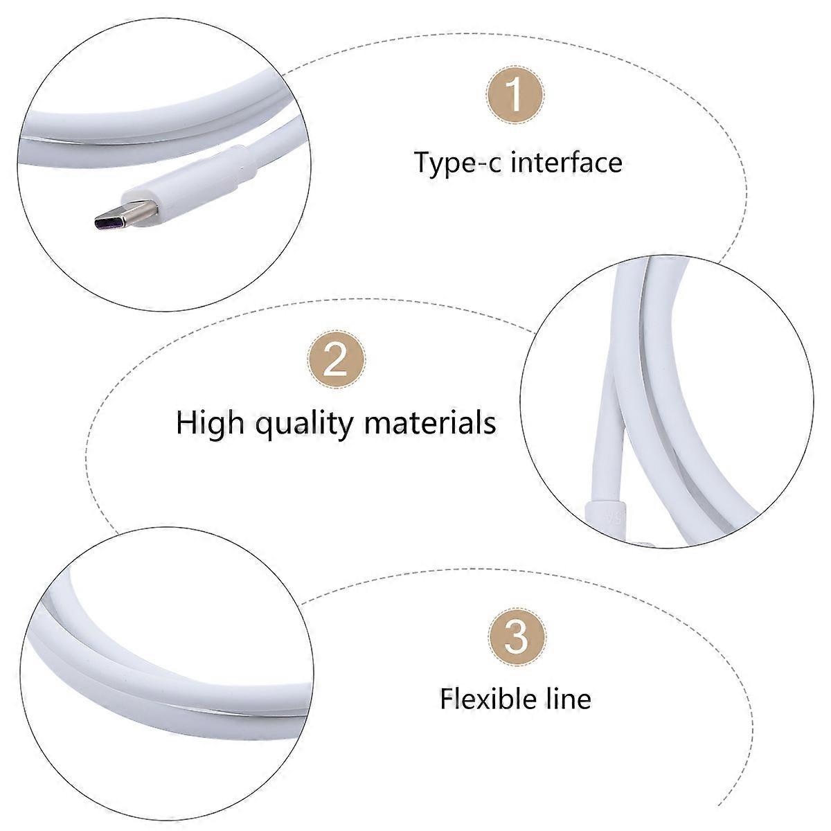 Type-C Data Line for Phone Charging 1Pcs Fast Charging Cable Compatible with Huawei