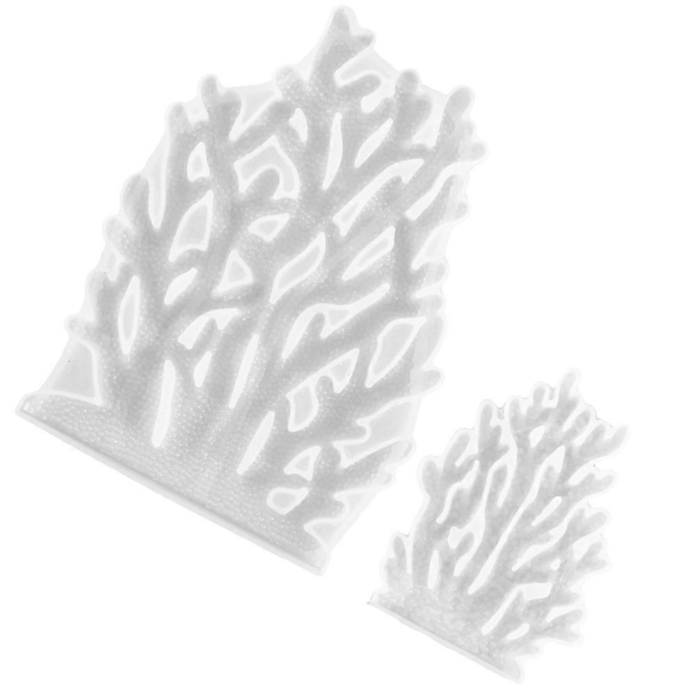 Coral Decorating Mold for DIY Use 2Pcs Handmade Silicone Molds