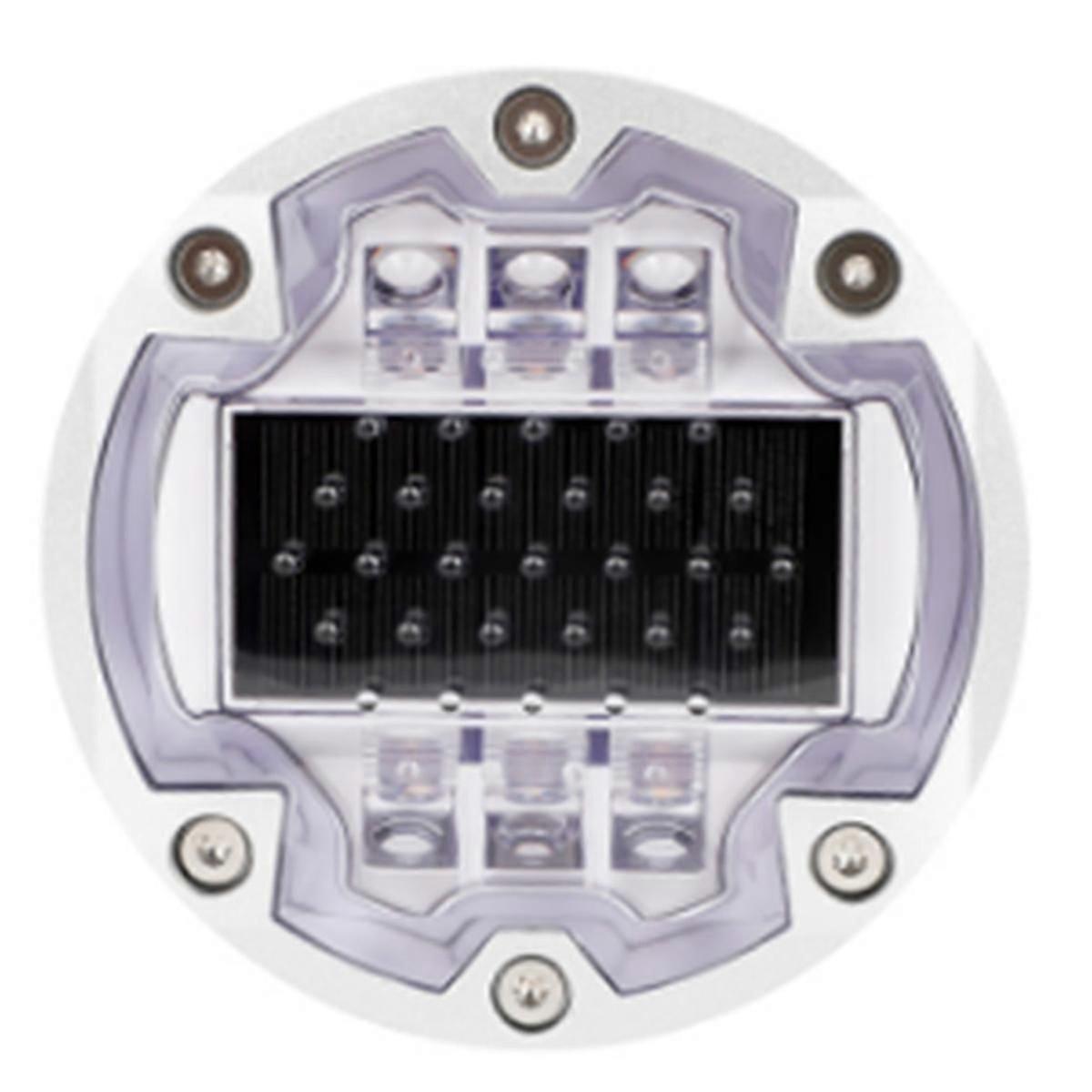 Solar Road Stud with 6 Screws Ground Embedded LED Cat Eyes