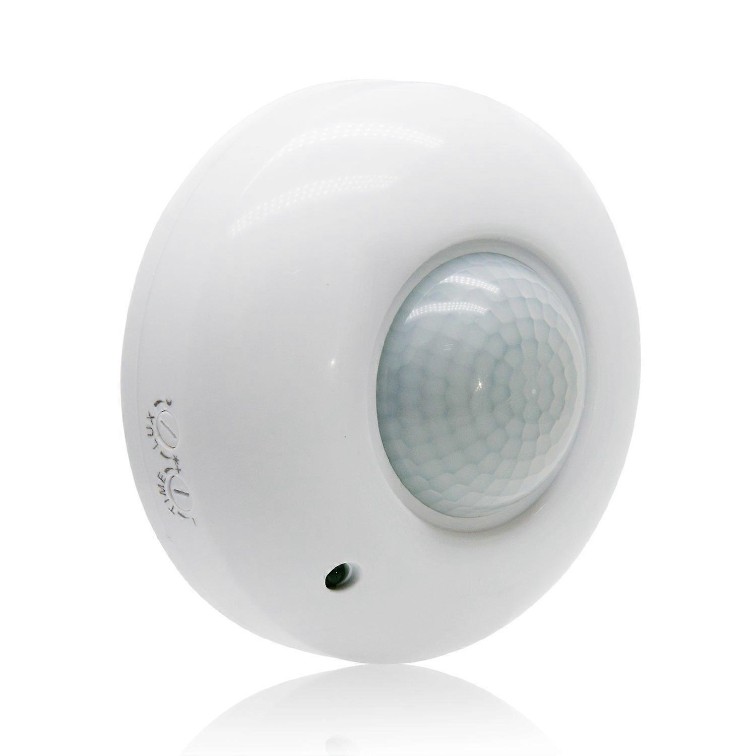 360° PIR Motion Sensor Light Switch Ceiling Mount, 110240V Adjustable Lux Occupancy Detector