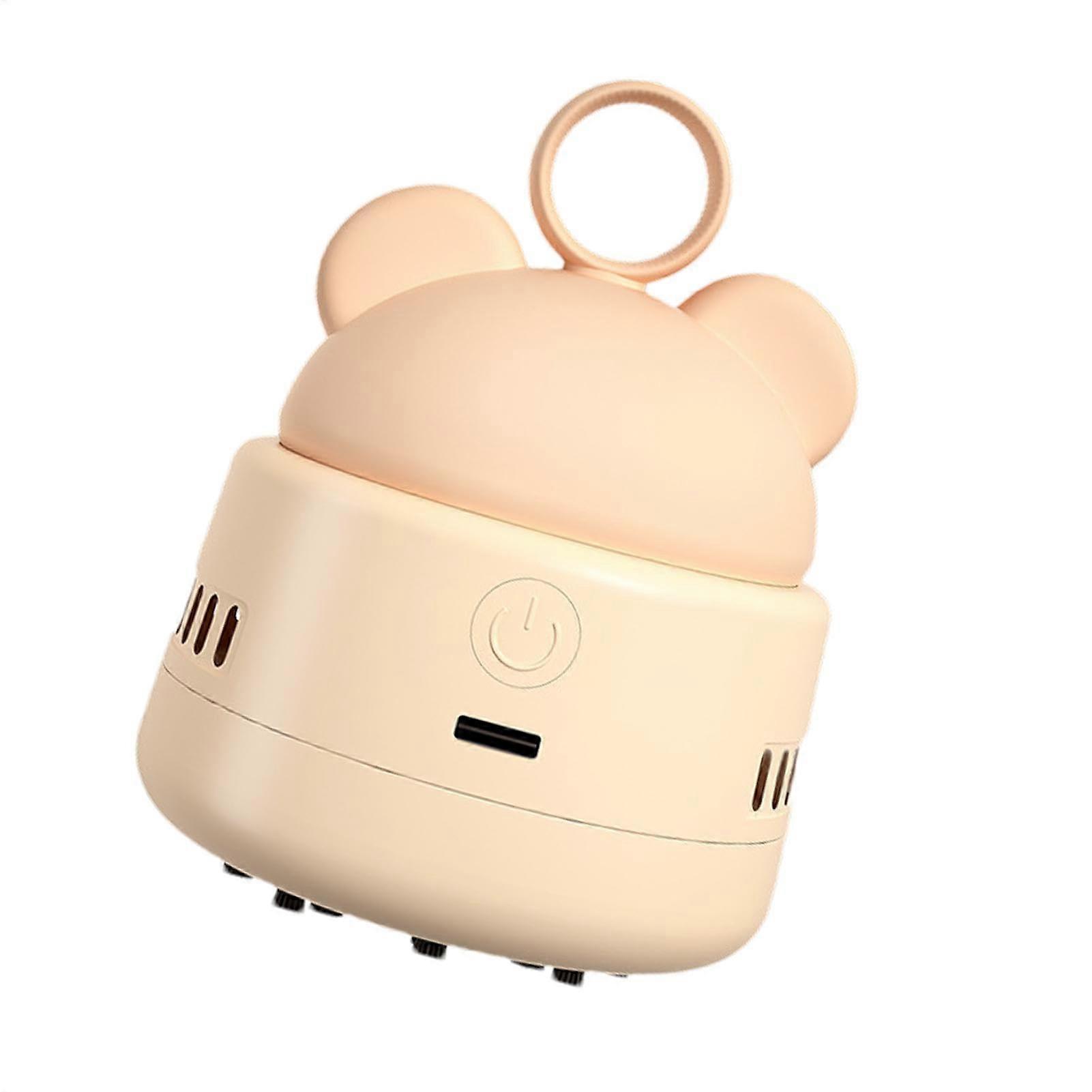 Desktop Vacuum Cleaner with Powerful Suction, USB Rechargeable Mini Table Vacuum for Office and Keyboard