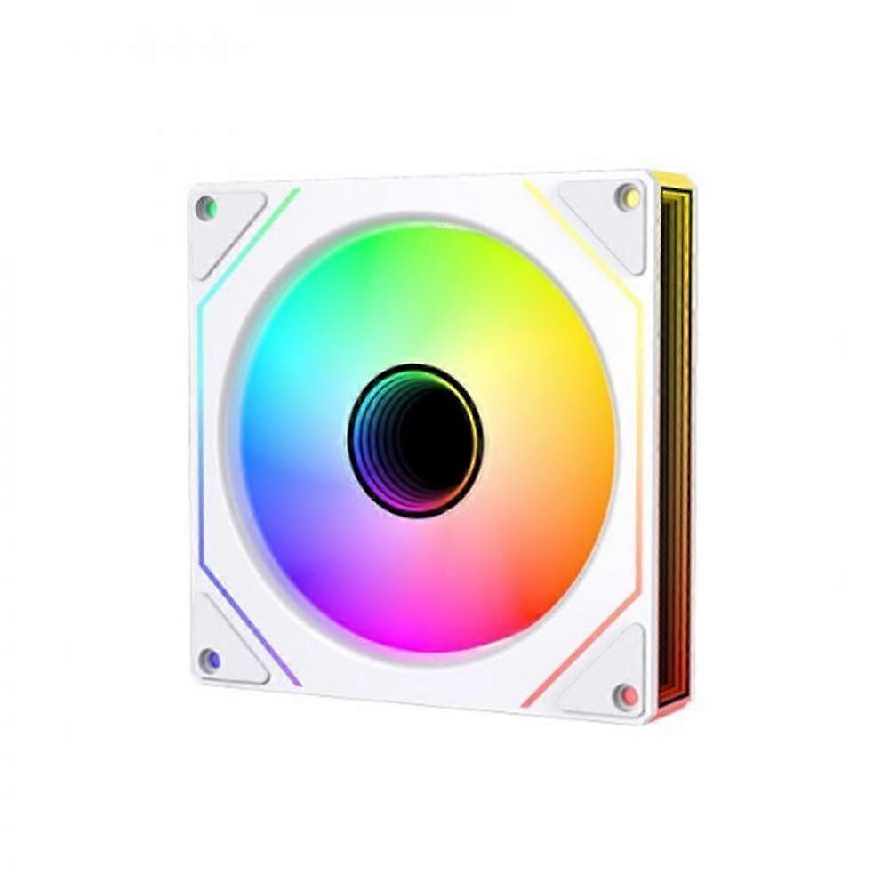 120mm ARGB 4Pin PC Cooling Fan White Quiet Performance  Lighting
