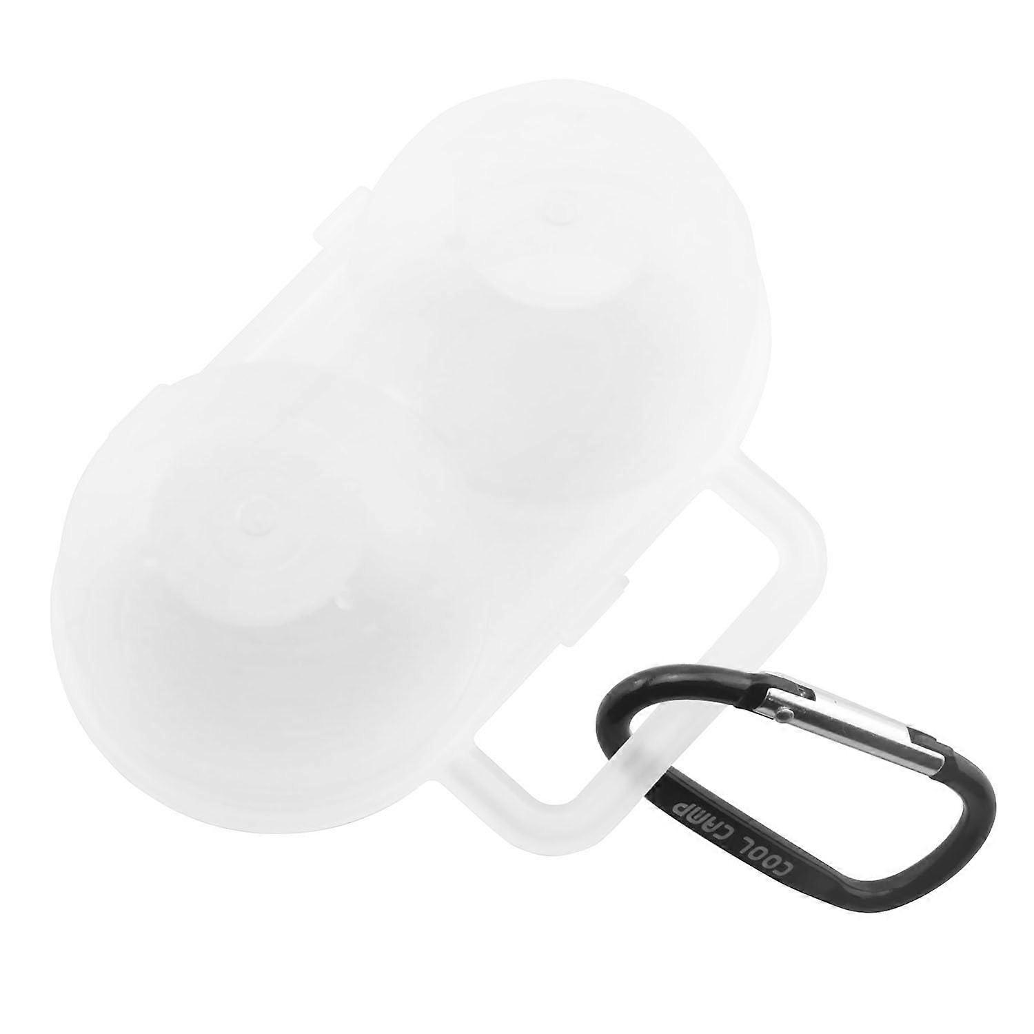 Egg Storage Container with 2 Compartments, Compact Travel Egg Holder for Camping and Picnic