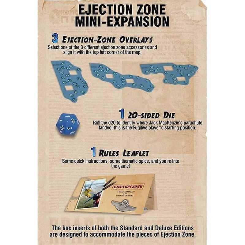 Siberian Manhunt Ejection Zone Board Game