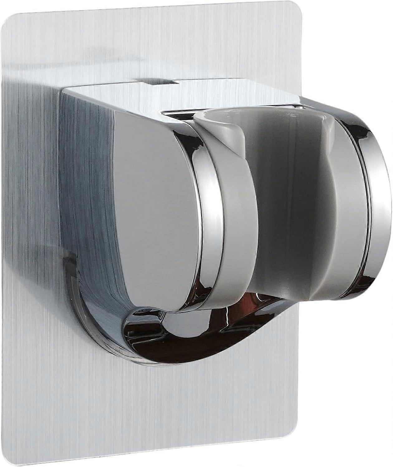 Shower Head Holder Strong Adhesive No Drilling Wall Mount Adjustable Handheld