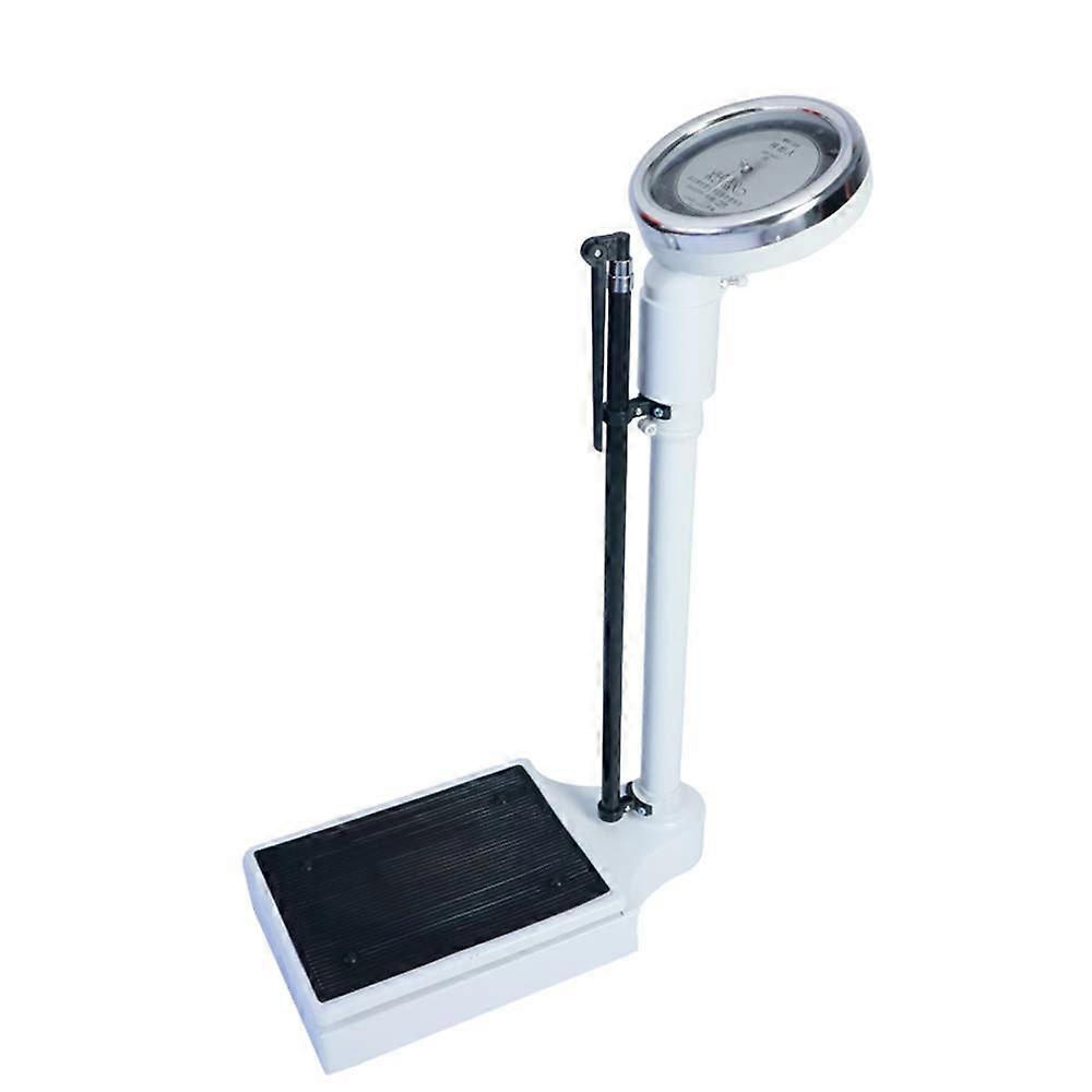 Mechanical Bathroom Scale with Large Dial and 70190cm Height Rod for Accurate Measuring
