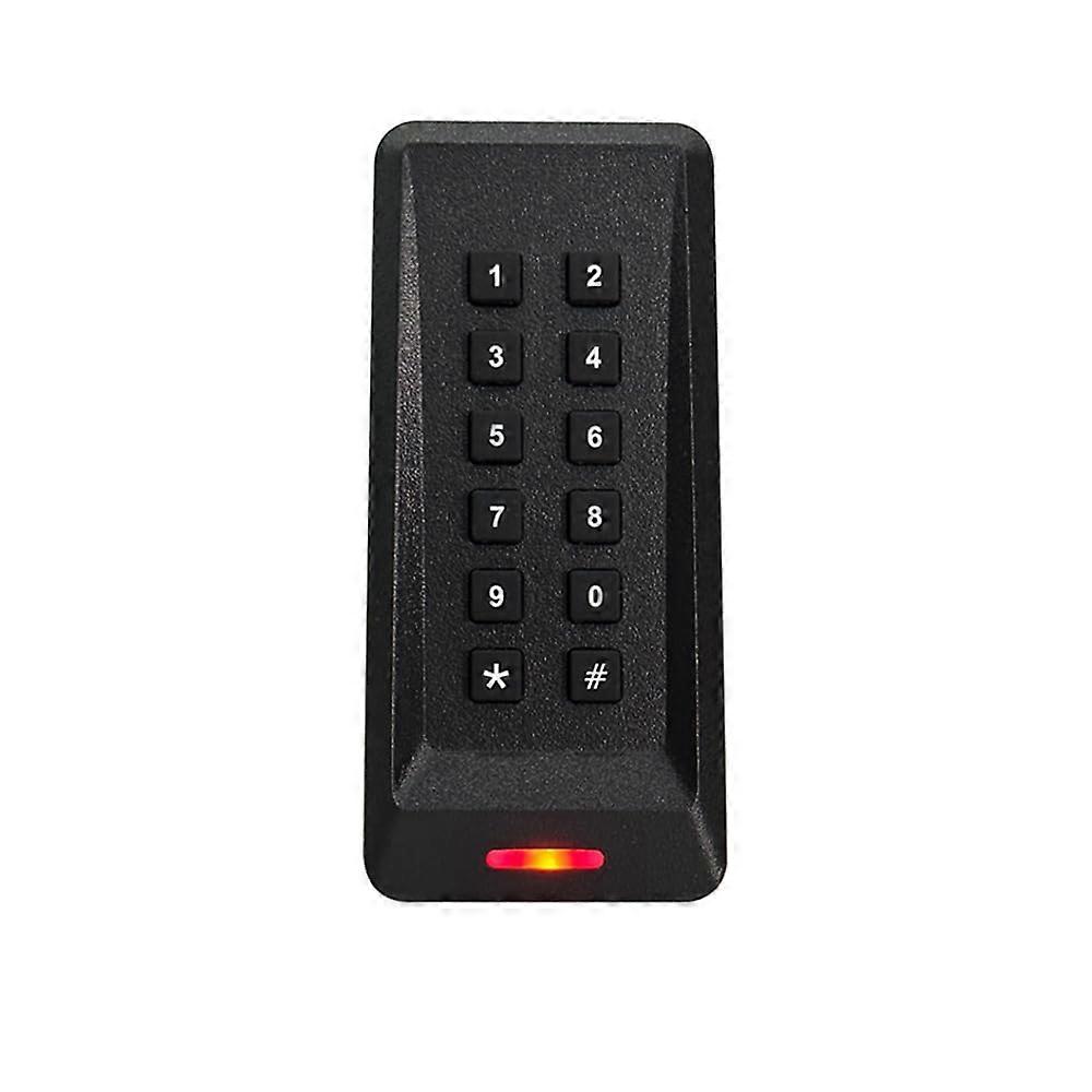 RFID Door Access Control Keypad Reader 125kHz Wiegand 26/34 Bit Slim Design Black