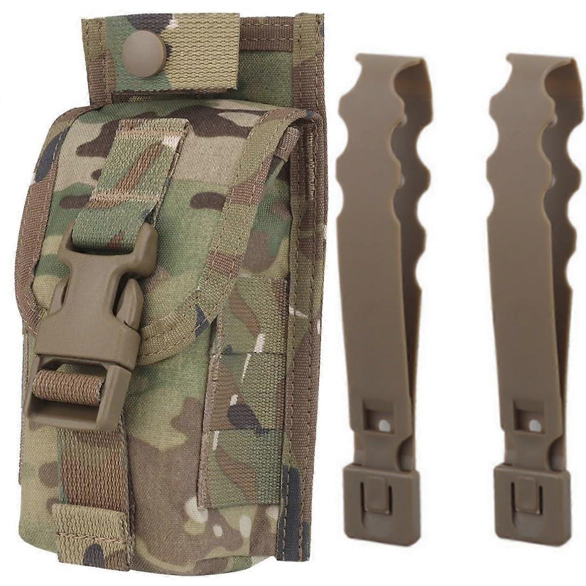 Tactical First Aid Pouch MOLLE Medical Gear Bag with Quick Access Pull and Secure Buckle Closure