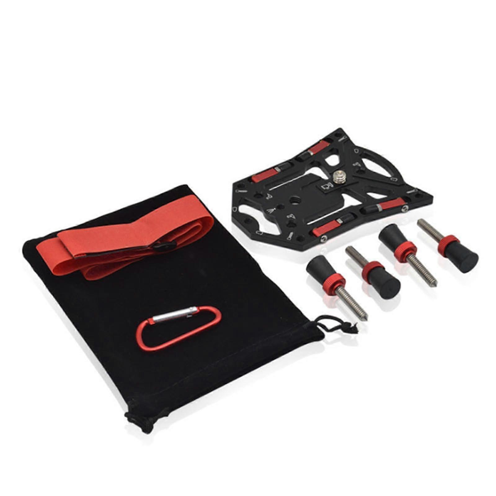 Aluminium Camera Tripod with Quick Release Mount and Outdoor Tripod Adapter for Monopod