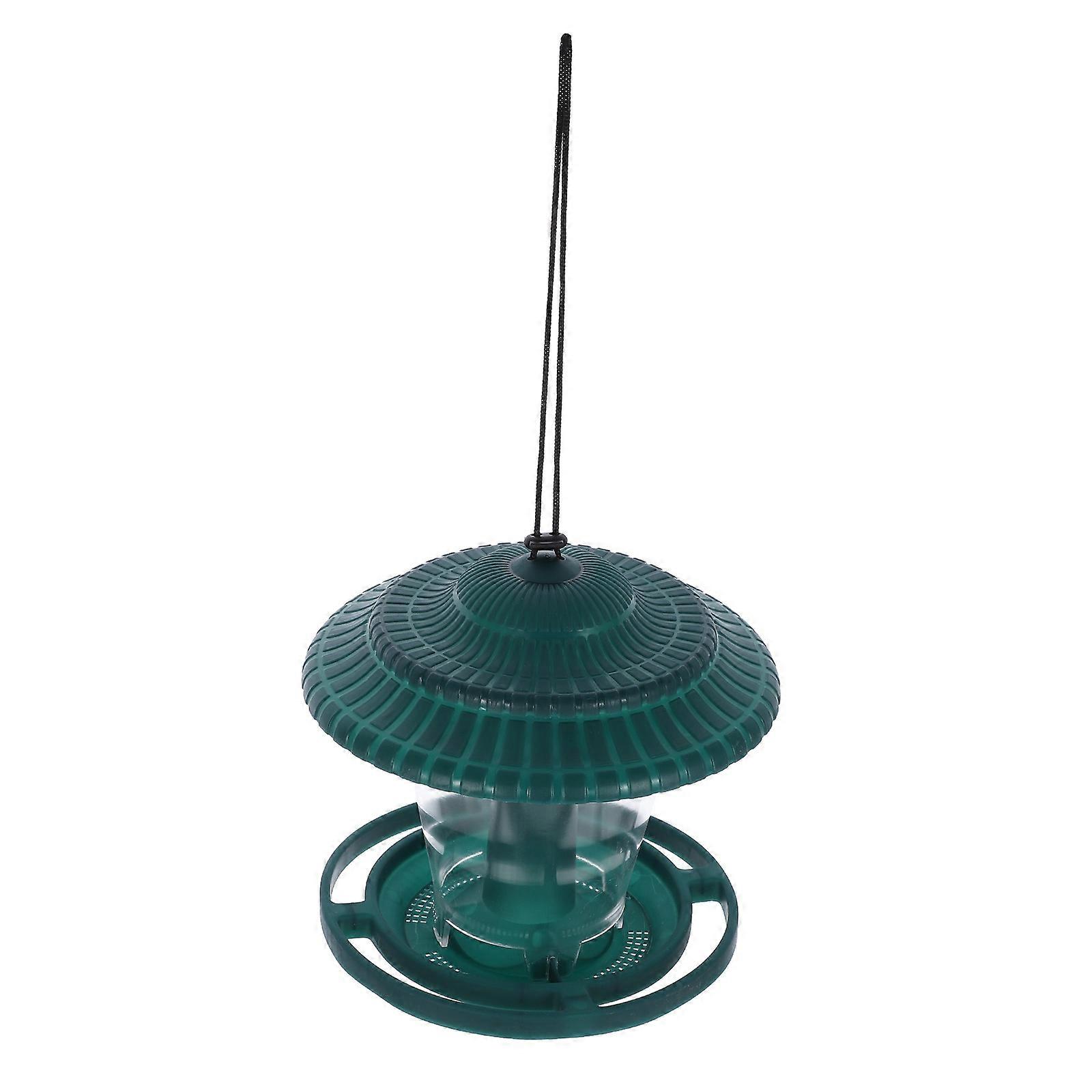 Bird Feeder Hanging Bird Feeder for Storage Use with Green PP Material