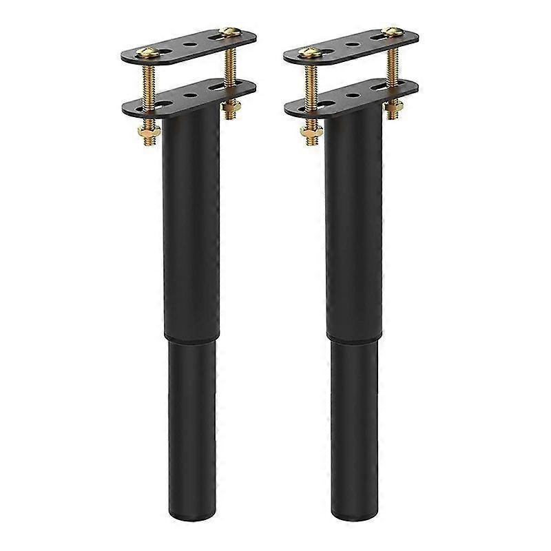 2PCS (7-13.5Inch) Adjustable Metal Bed Frame Support Legs