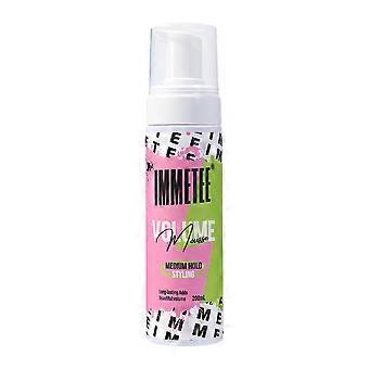 Mousse coiffante volumisante pour cheveux fins, légère et non collante, tenue longue durée, contrôle des frisottis, 200 ml