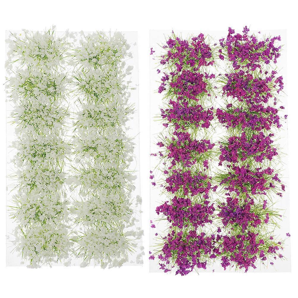 Artificial Grass for Model Making Architecture Trees Suitable for Micro Landscape Decoration 11X6CM 2Pcs